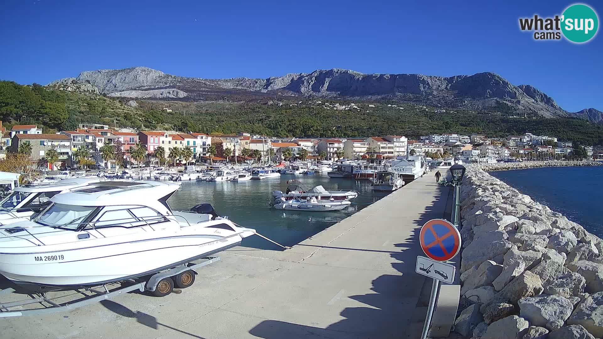 Webcam Marina di PODGORA – l’incredibile Dalmazia