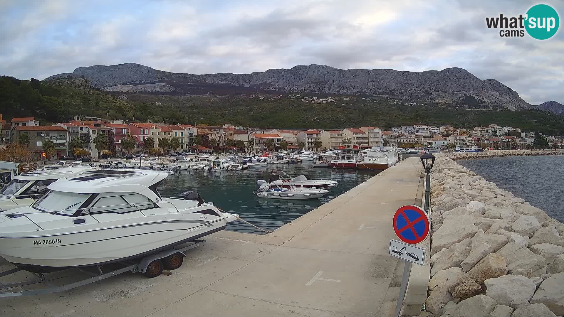 Cámara web de PODGORA Marina – Asombroso Dalmacia