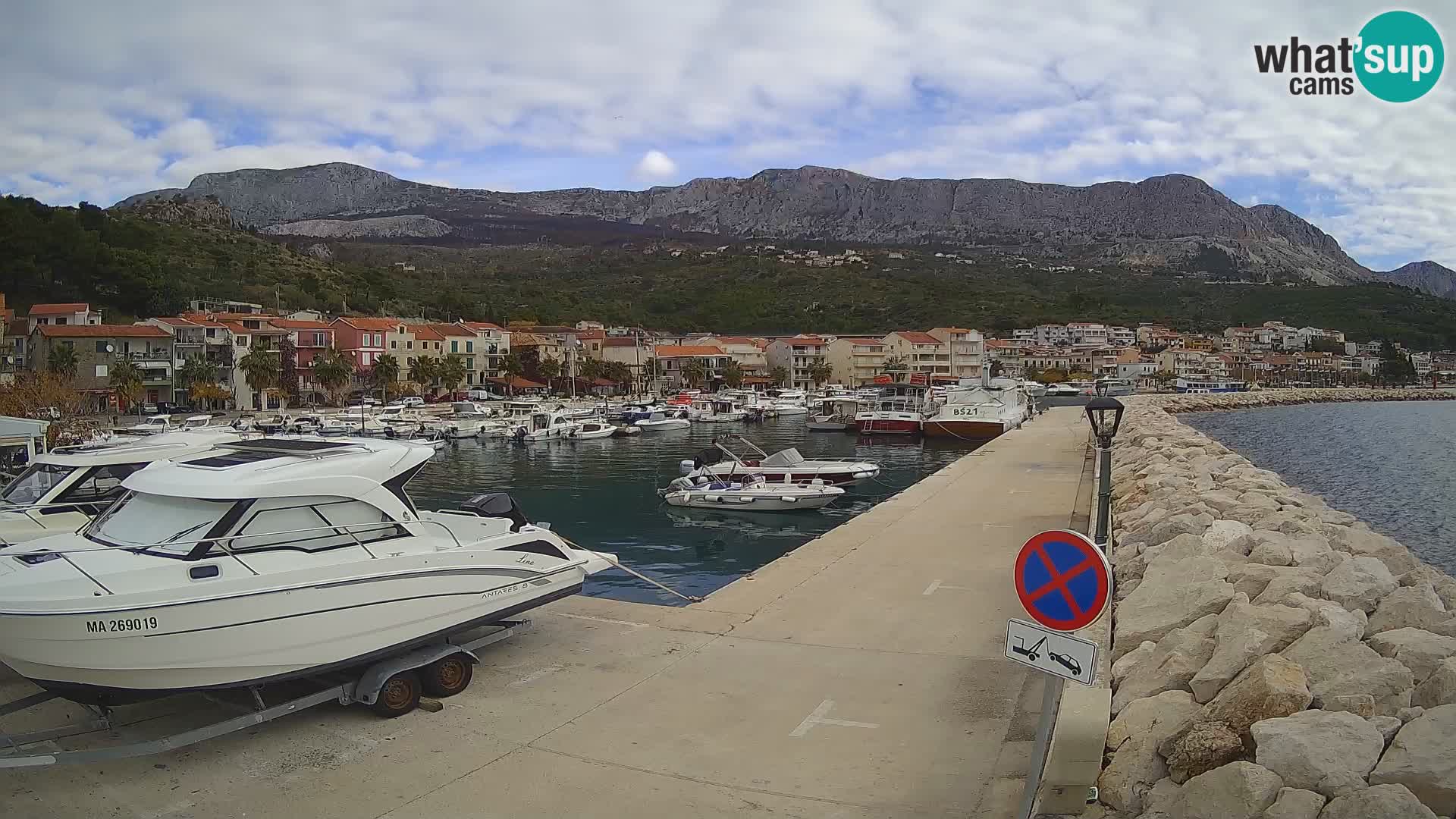 Spletna kamera Marina PODGORA – Očarljiva Dalmacija