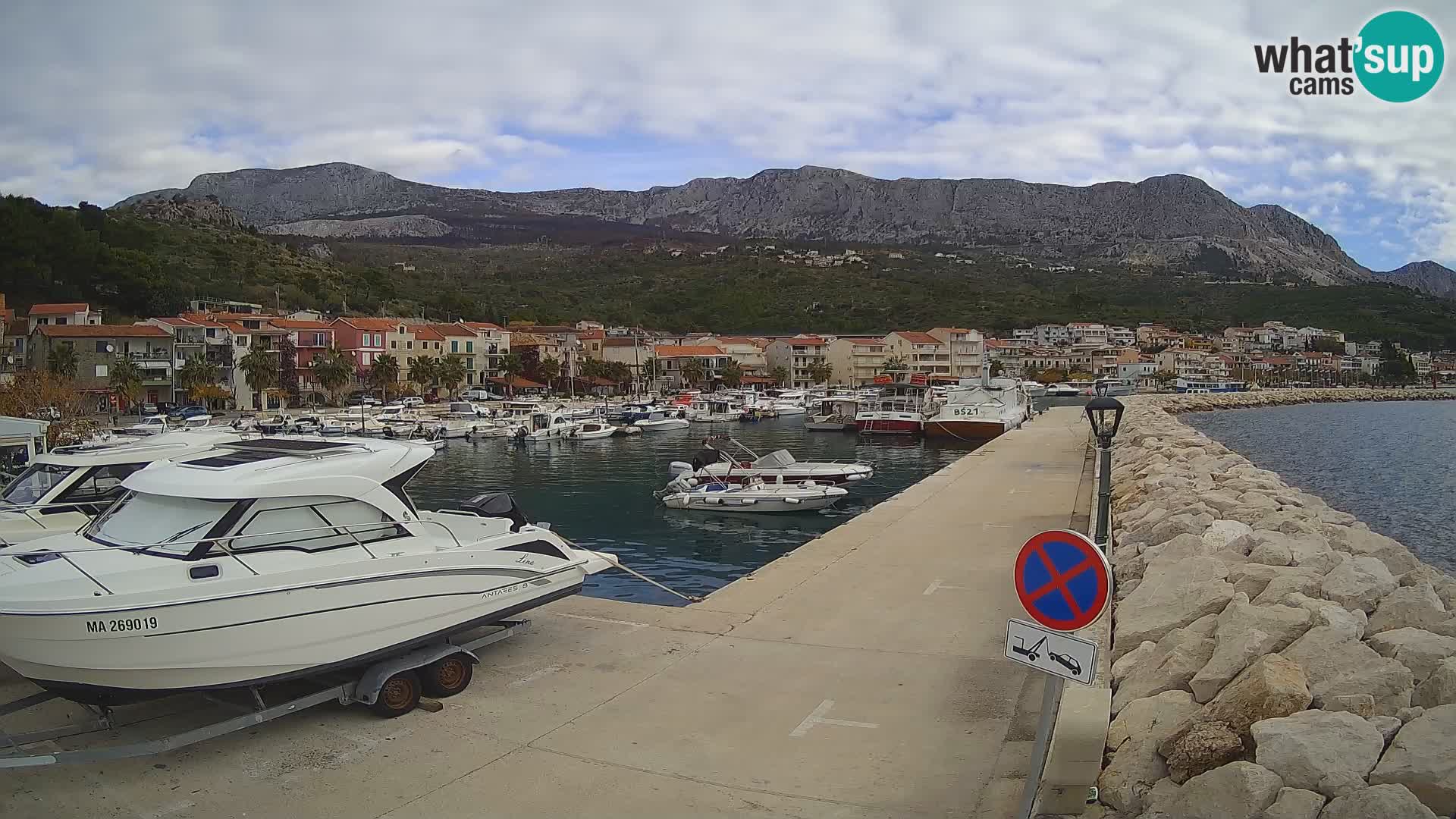 Spletna kamera Marina PODGORA – Očarljiva Dalmacija