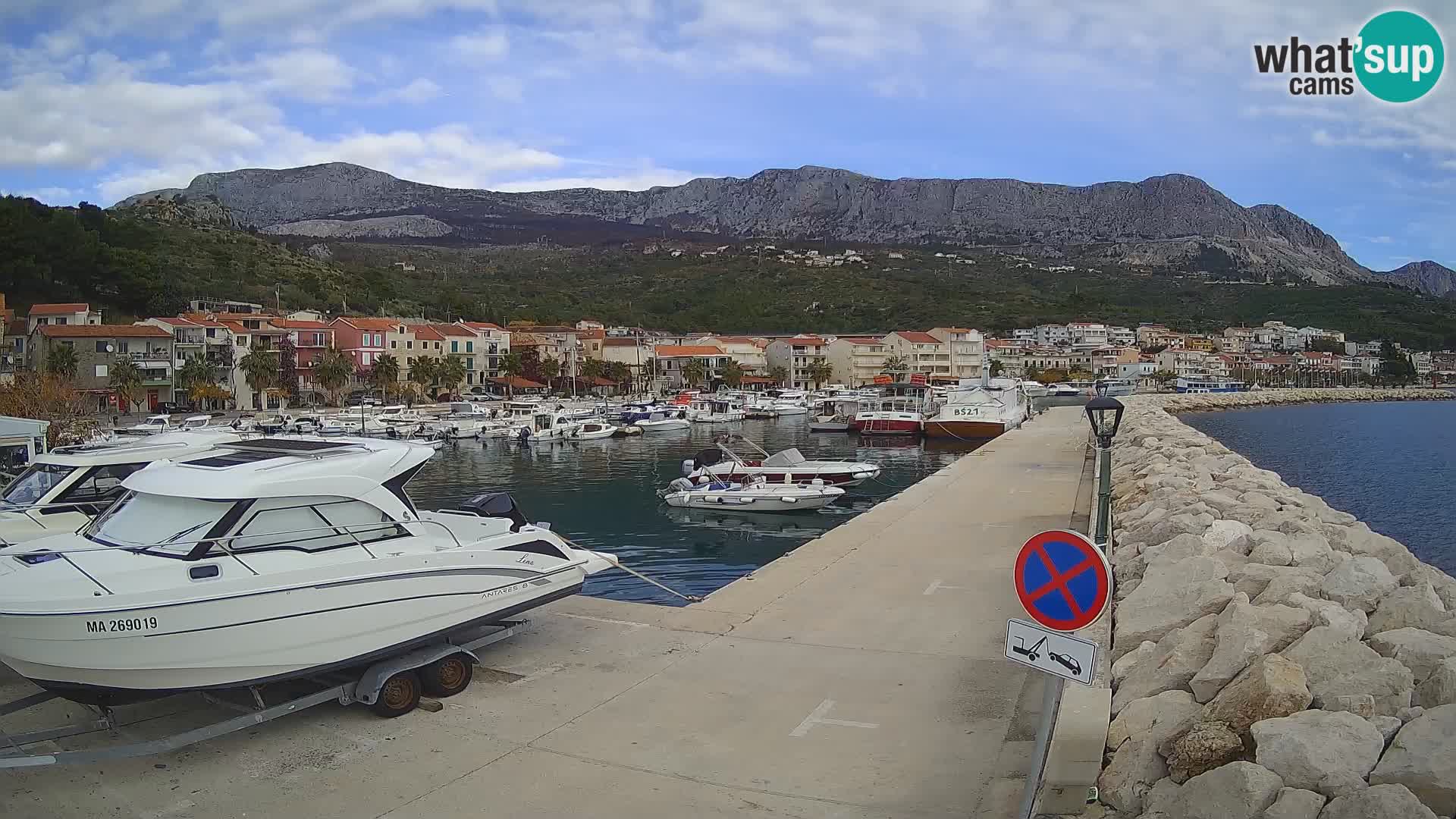 Spletna kamera Marina PODGORA – Očarljiva Dalmacija