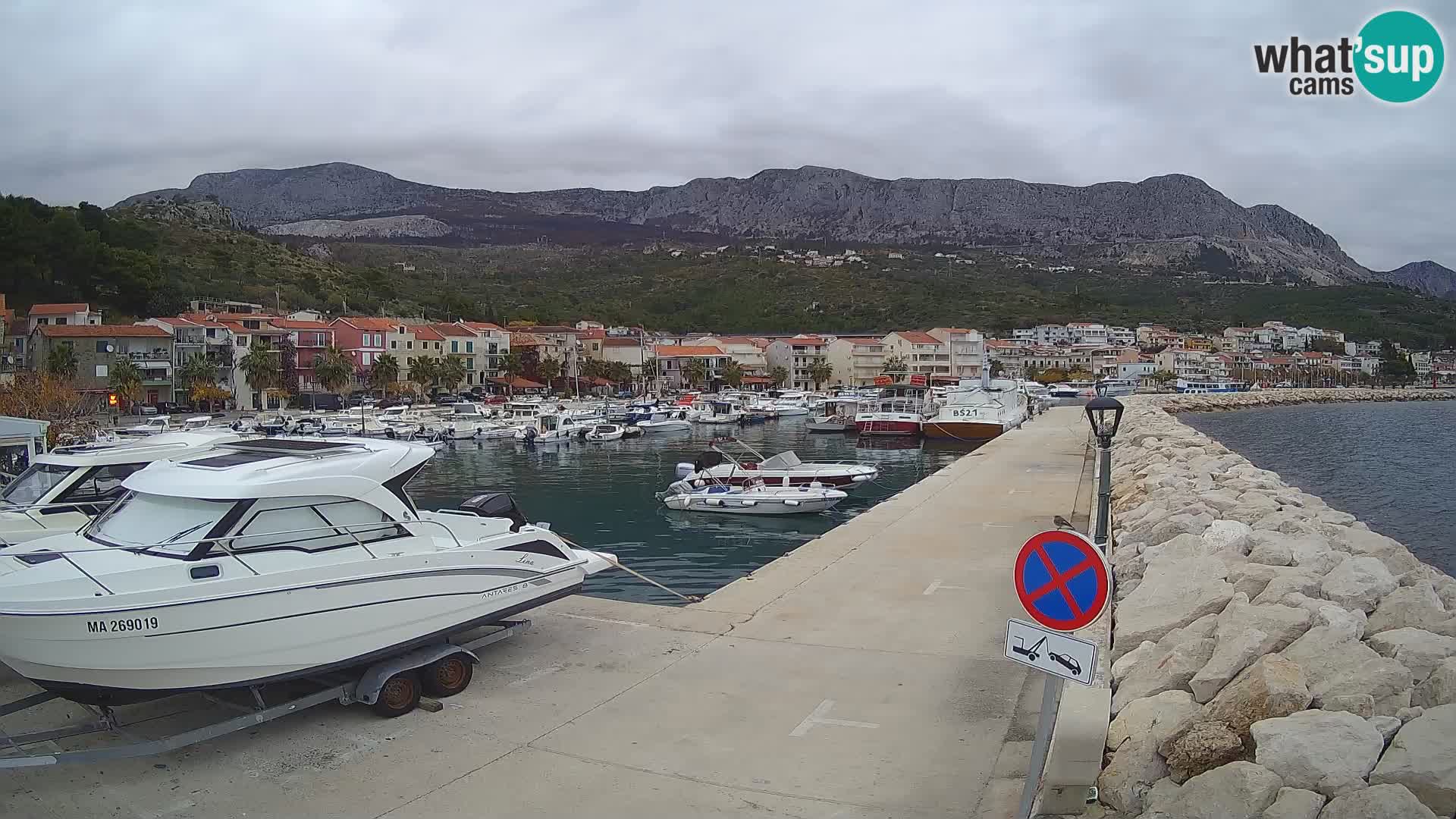 Spletna kamera Marina PODGORA – Očarljiva Dalmacija