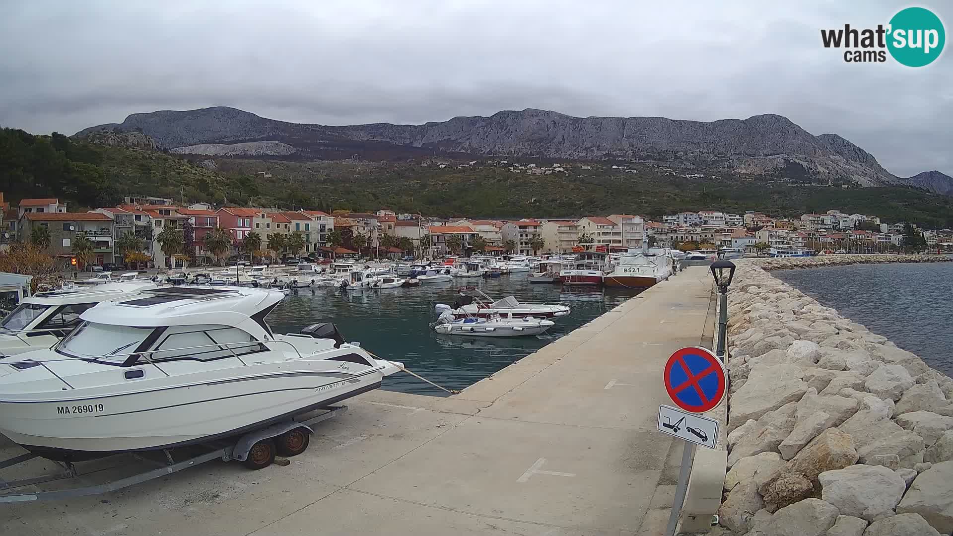 Spletna kamera Marina PODGORA – Očarljiva Dalmacija