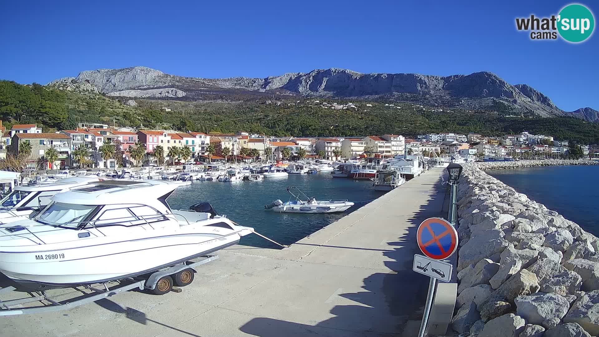 Spletna kamera Marina PODGORA – Očarljiva Dalmacija