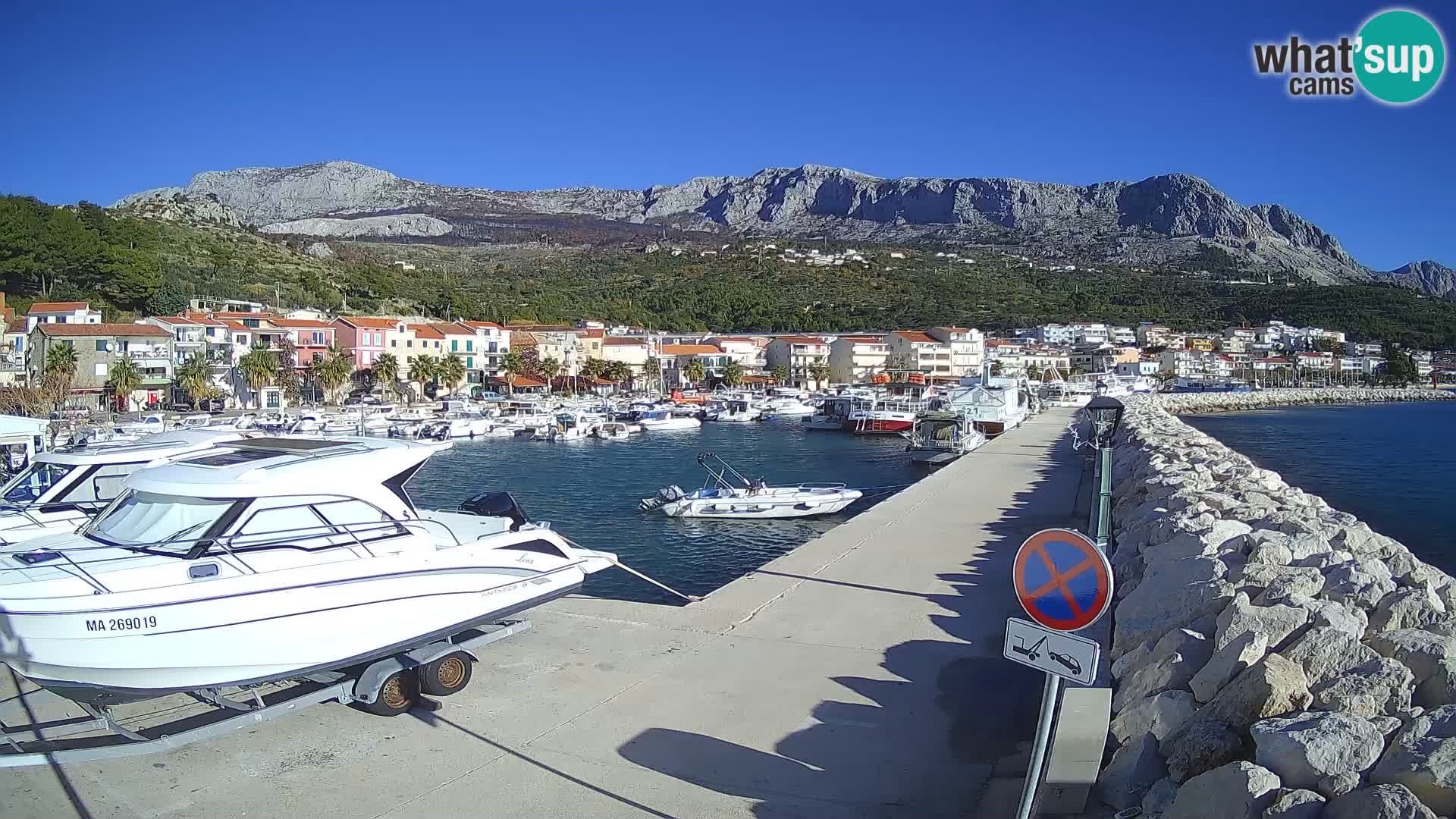 Spletna kamera Marina PODGORA – Očarljiva Dalmacija