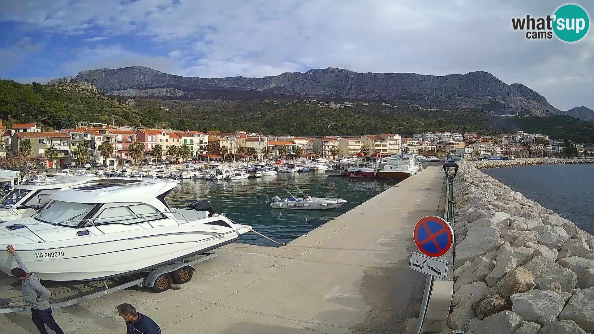 Spletna kamera Marina PODGORA – Očarljiva Dalmacija