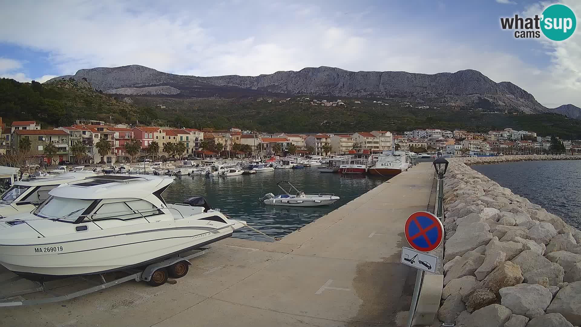 Webcam Marina di PODGORA – l’incredibile Dalmazia