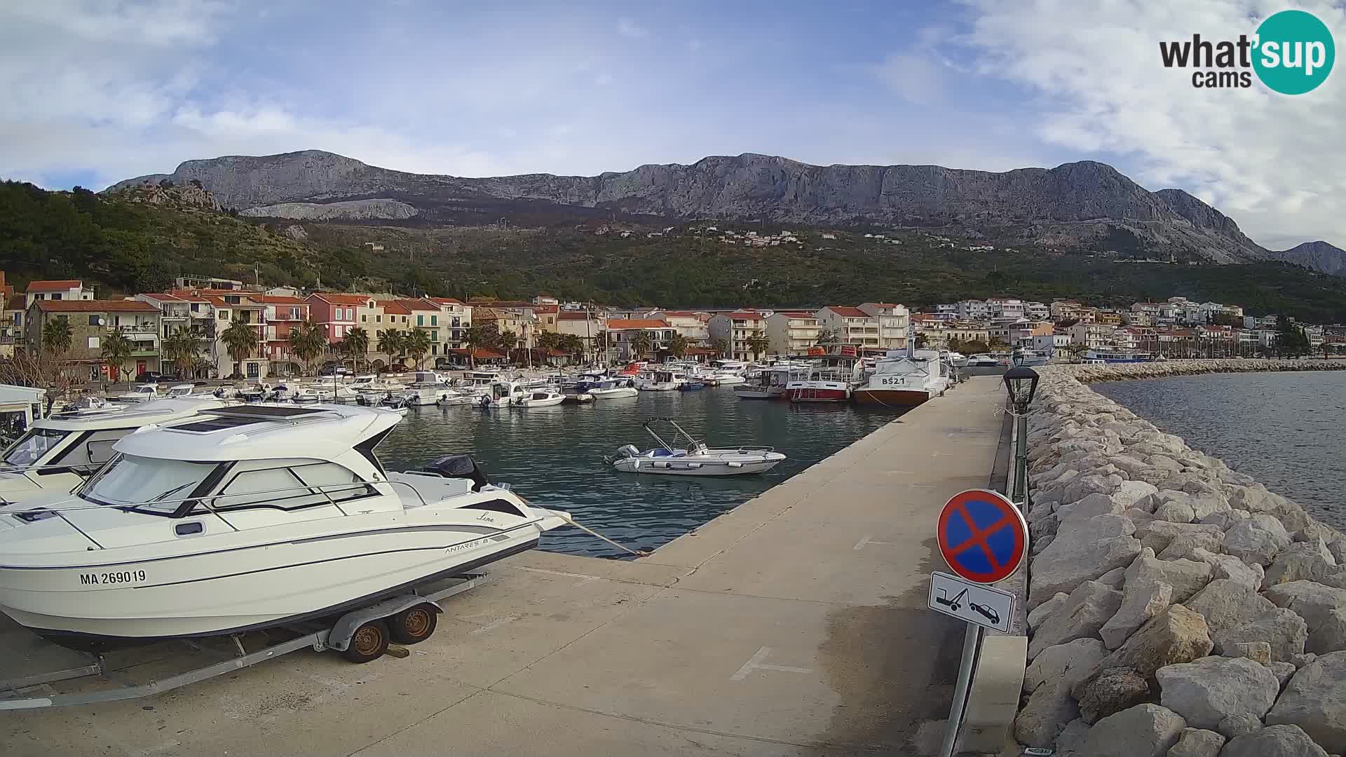 Webcam Marina di PODGORA – l’incredibile Dalmazia