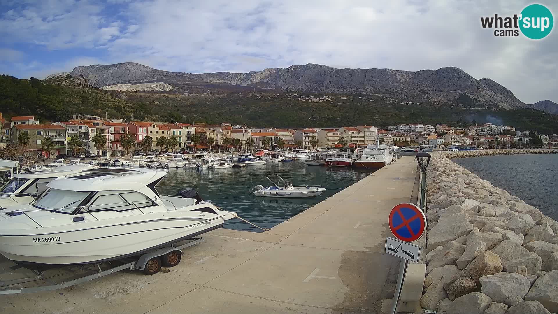 Webcam Marina di PODGORA – l’incredibile Dalmazia