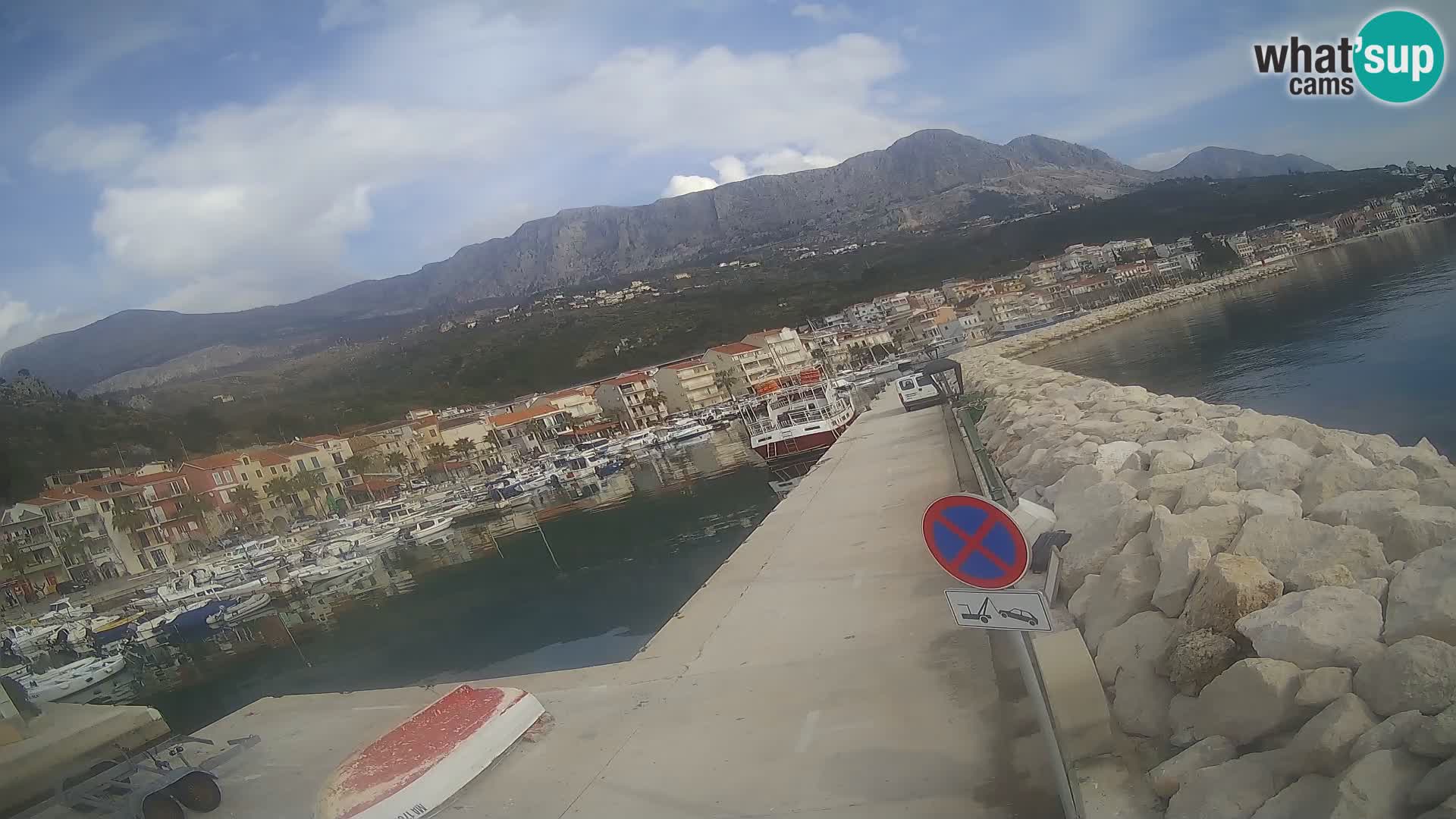 Webcam Marina di PODGORA – l’incredibile Dalmazia