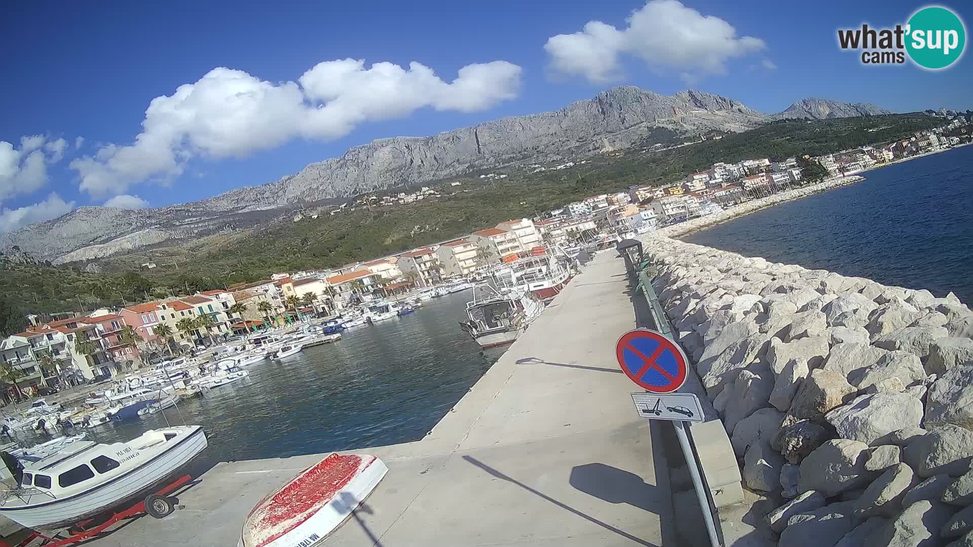 PODGORA Live Webcam Marina – Incroyable Dalmatie