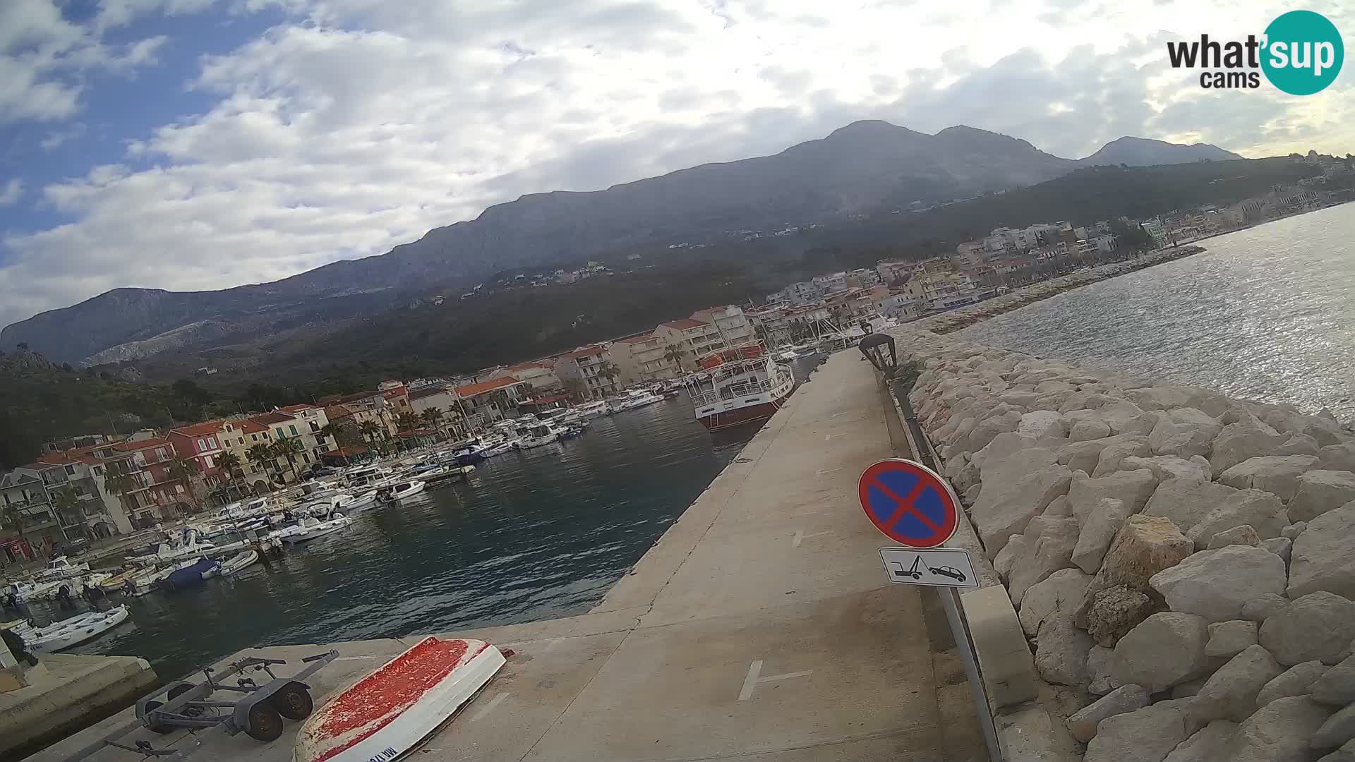 Cámara web de PODGORA Marina – Asombroso Dalmacia