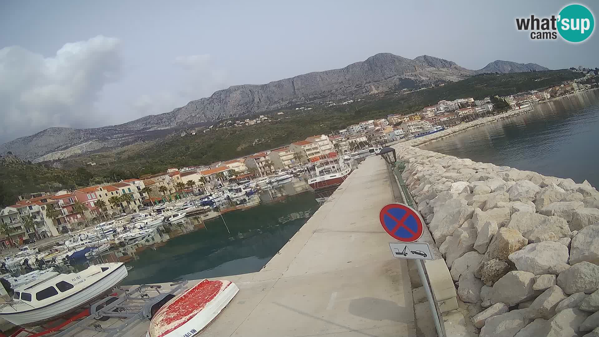 PODGORA Live Webcam Marina – Incroyable Dalmatie