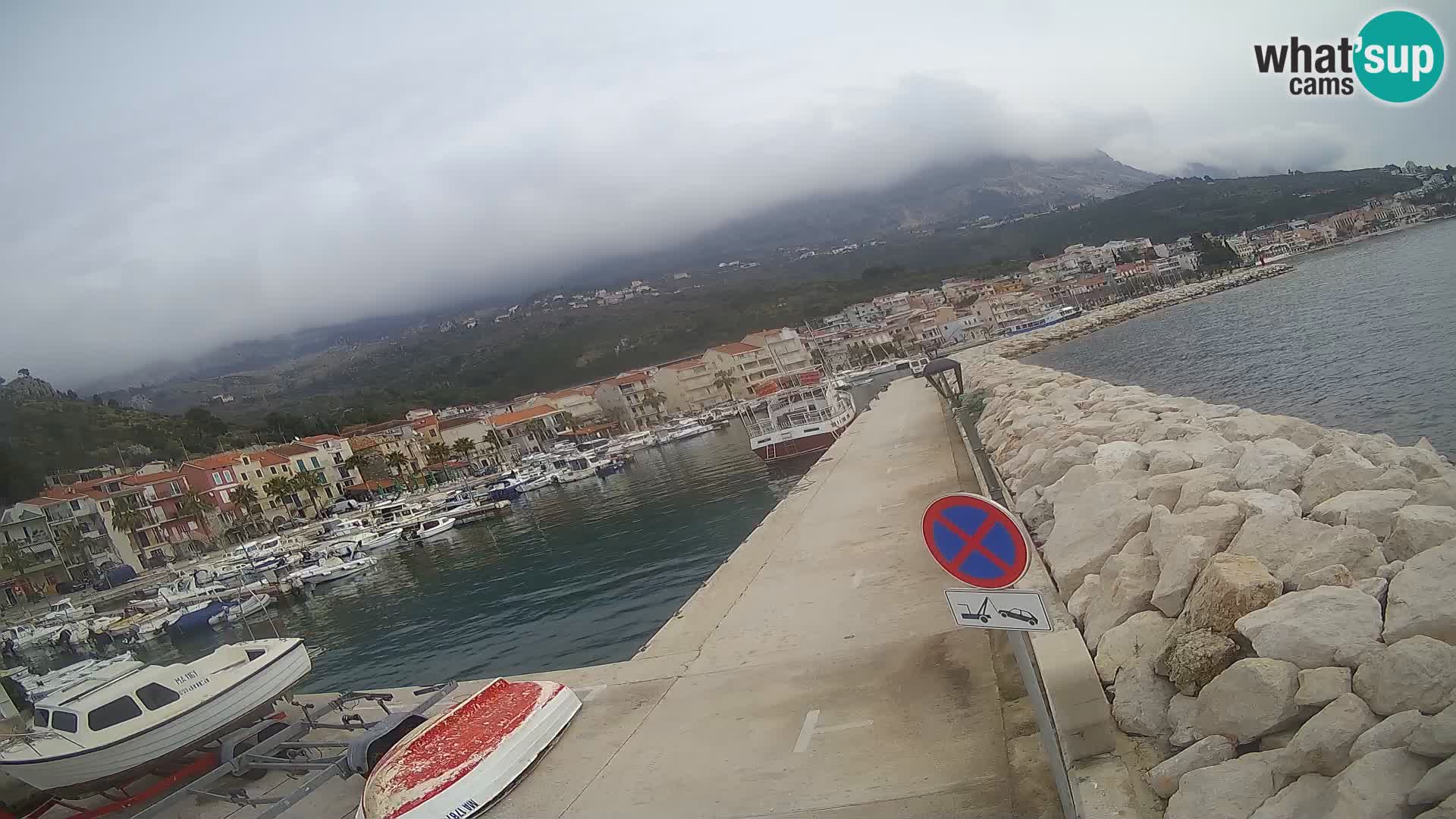 Cámara web de PODGORA Marina – Asombroso Dalmacia