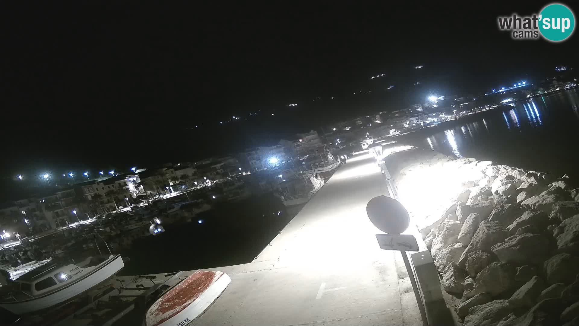 PODGORA Live Webcam Marina – Incroyable Dalmatie