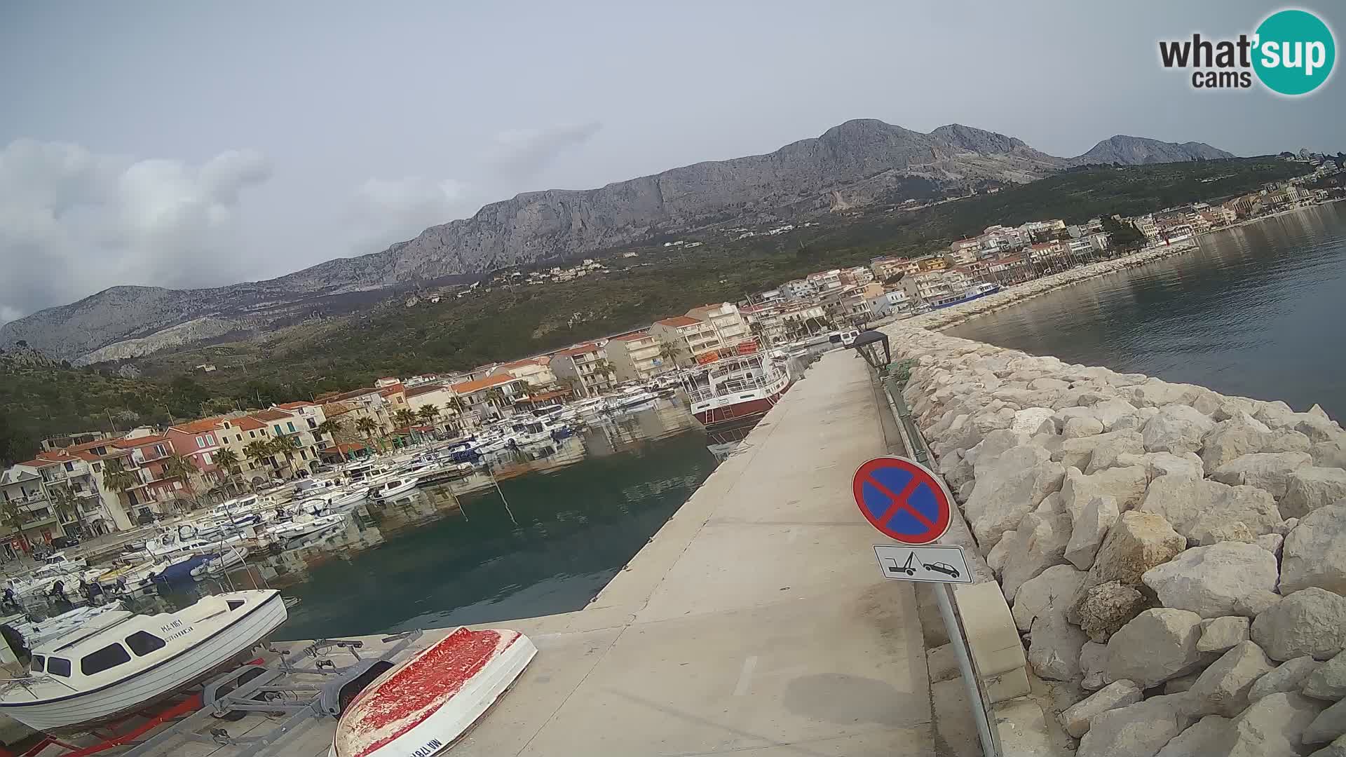 Cámara web de PODGORA Marina – Asombroso Dalmacia