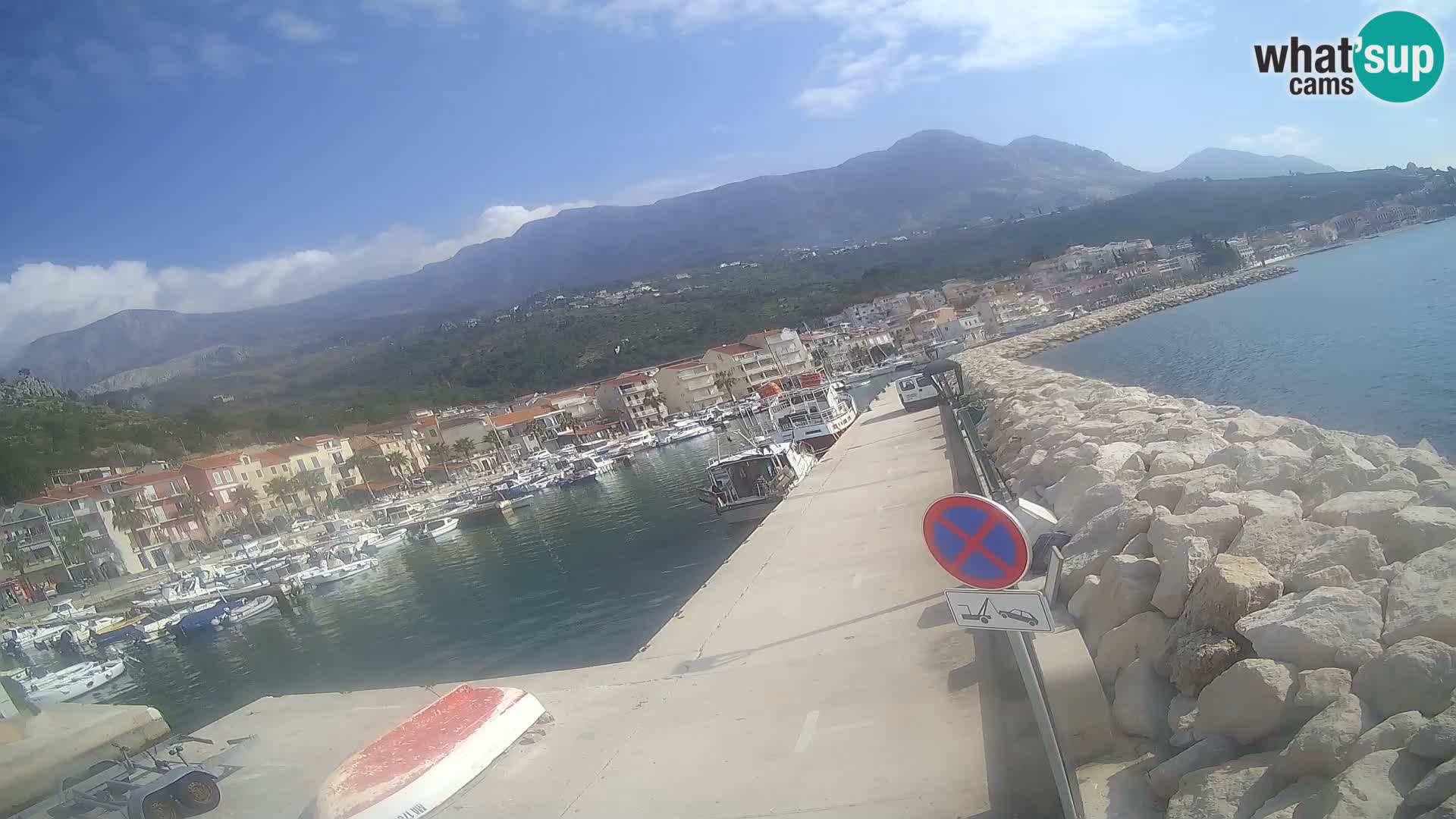 PODGORA Live Webcam Marina – Incroyable Dalmatie