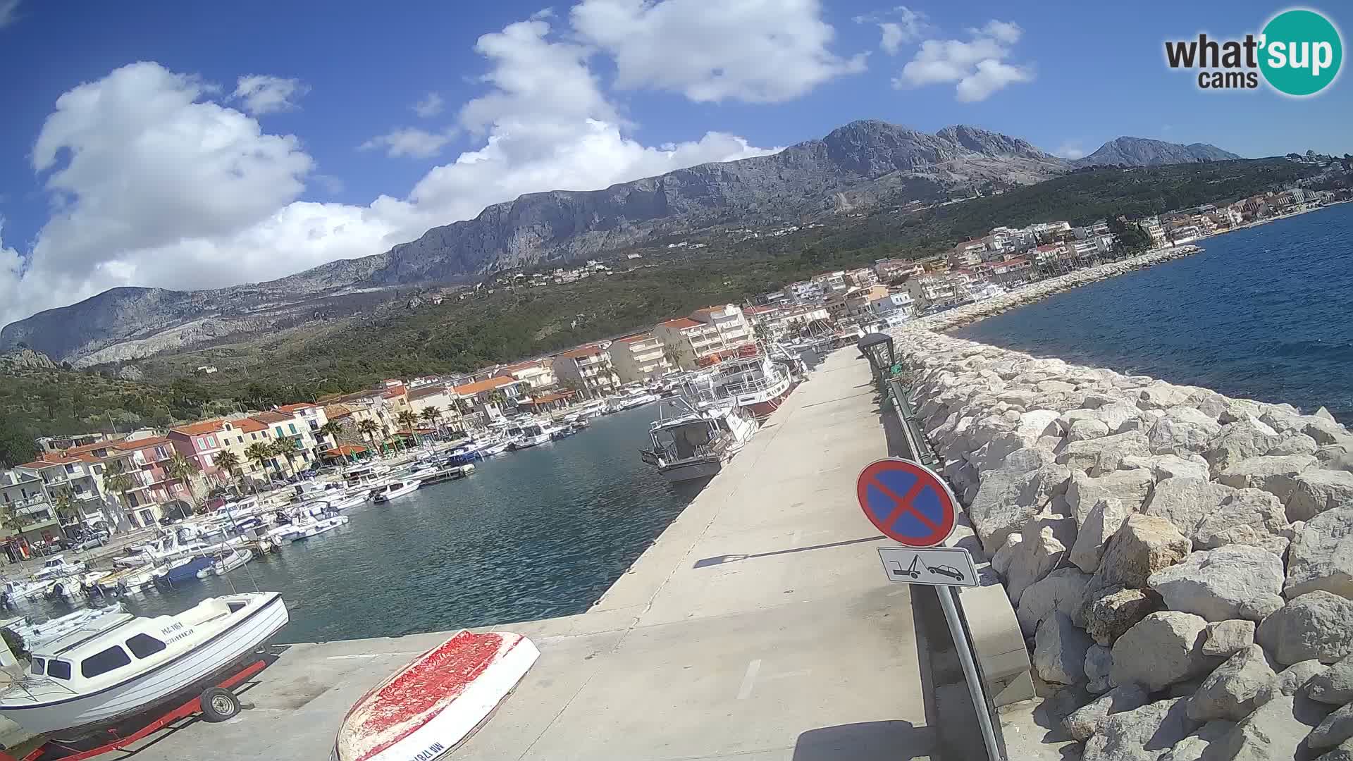 PODGORA Live Webcam Marina – Incroyable Dalmatie