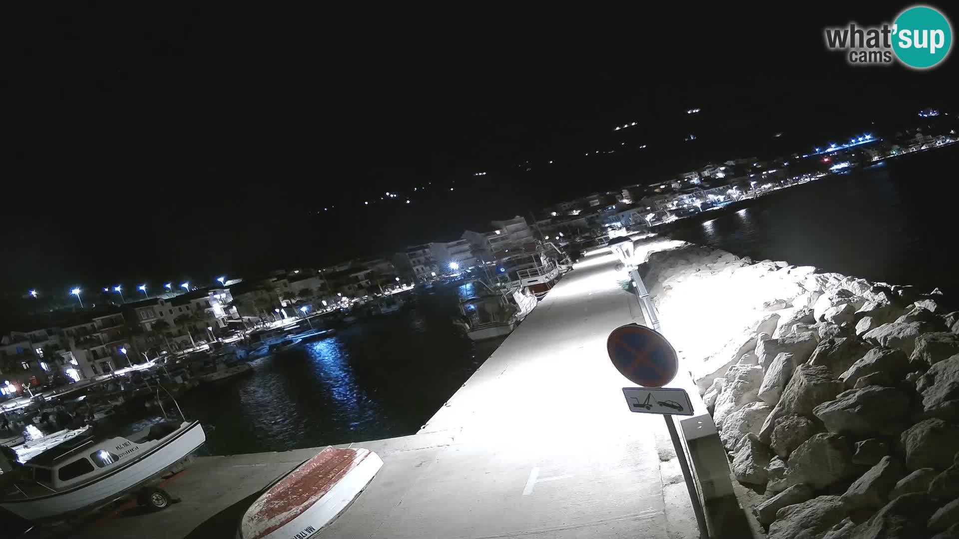 Cámara web de PODGORA Marina – Asombroso Dalmacia