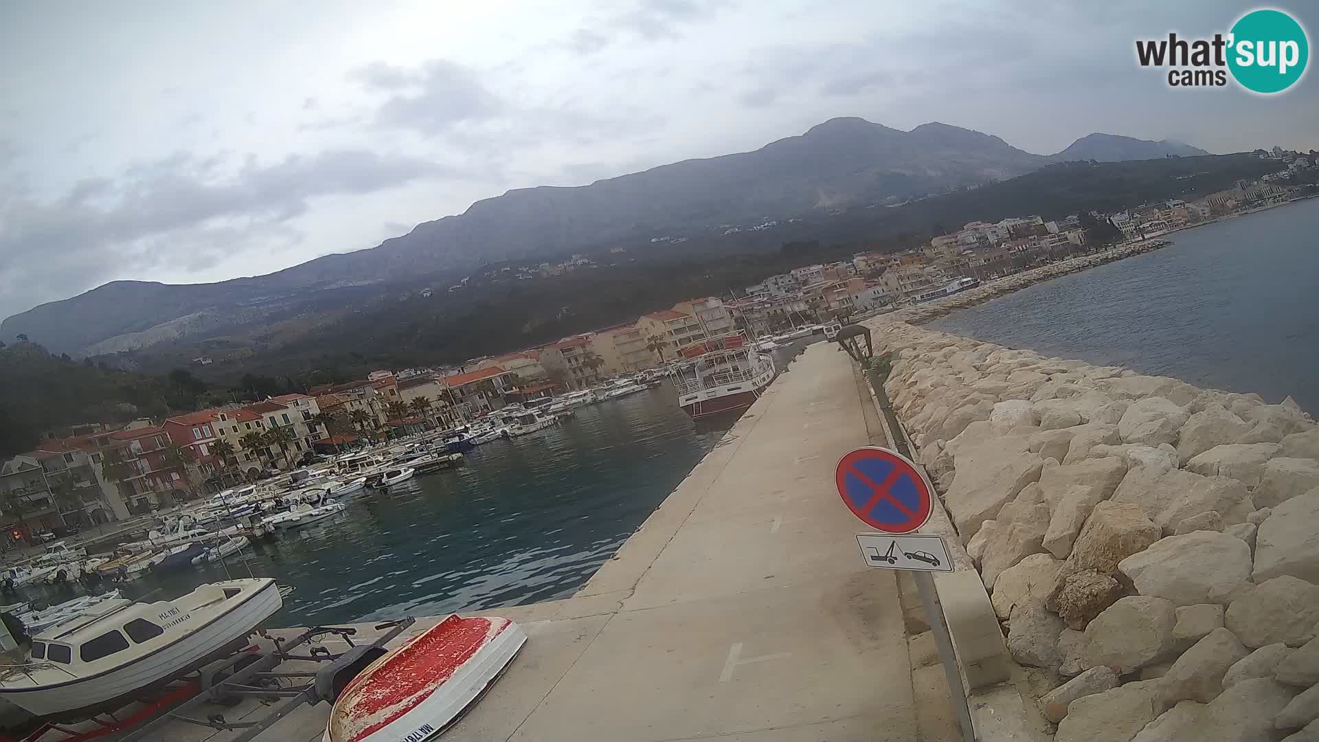 Cámara web de PODGORA Marina – Asombroso Dalmacia