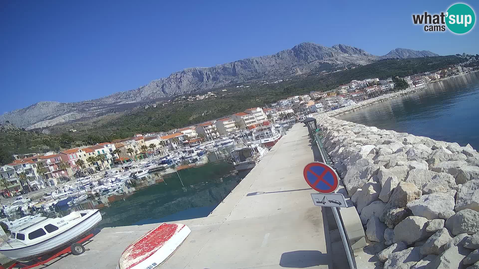 PODGORA Live Webcam Marina – Incroyable Dalmatie