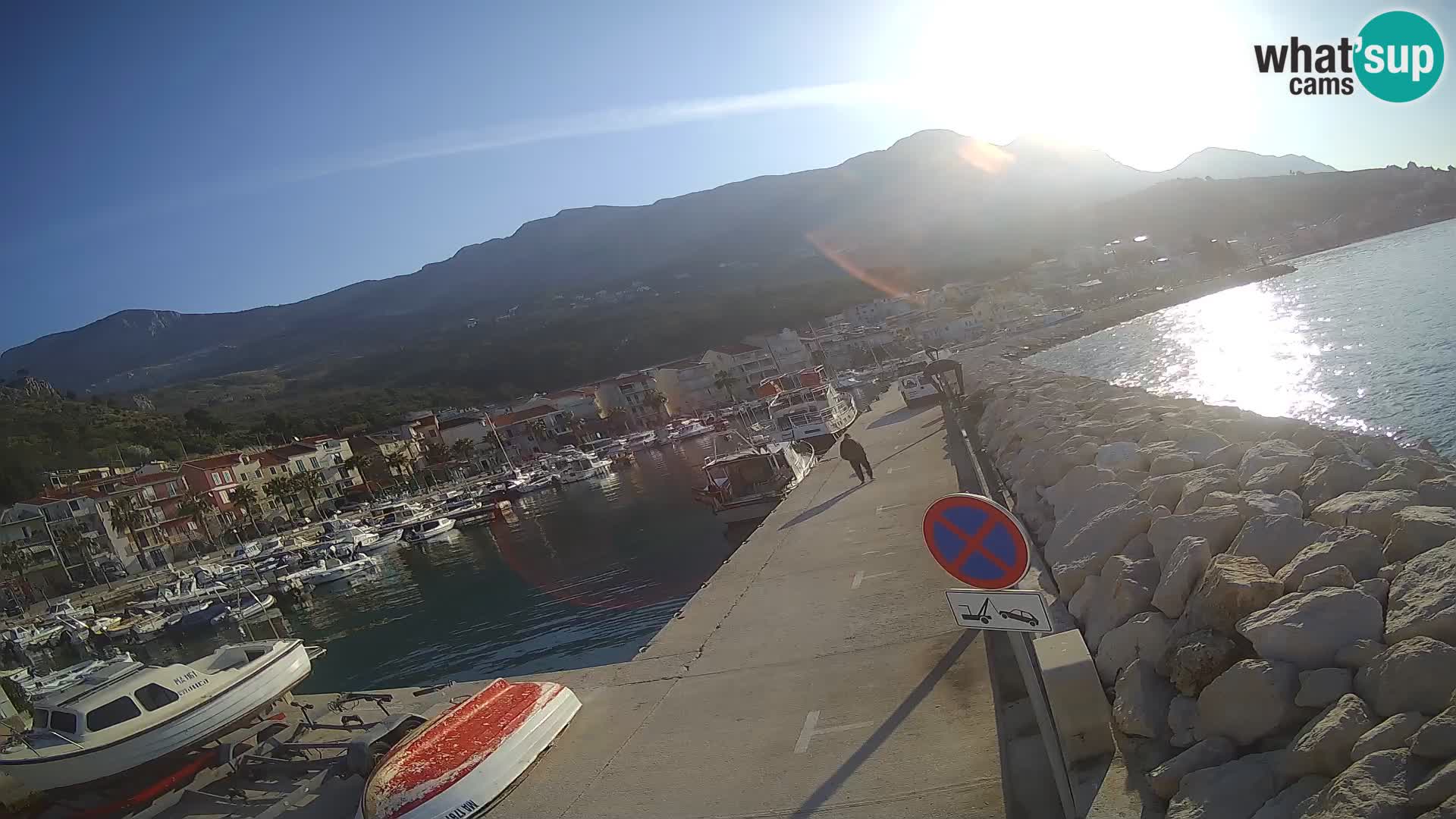 PODGORA Live Webcam Marina – Incroyable Dalmatie