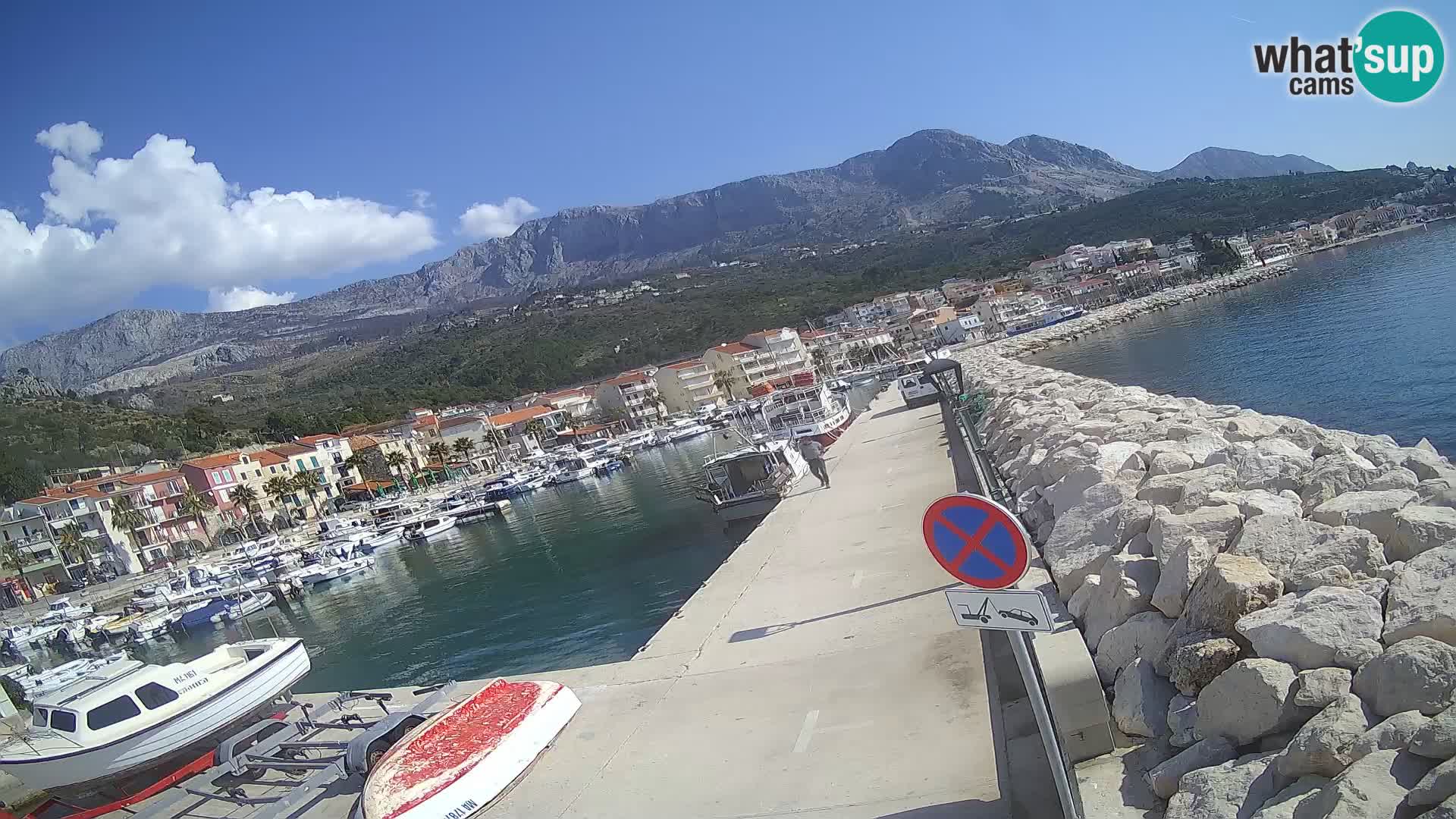 PODGORA Live Webcam Marina – Incroyable Dalmatie