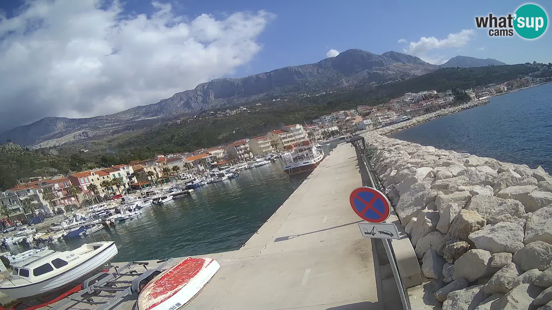 Webcam Marina di PODGORA – l’incredibile Dalmazia