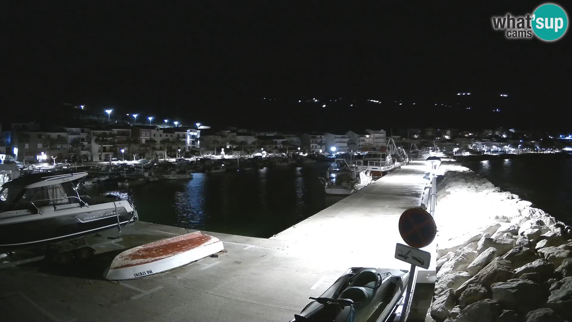 PODGORA Live Webcam Marina – Incroyable Dalmatie