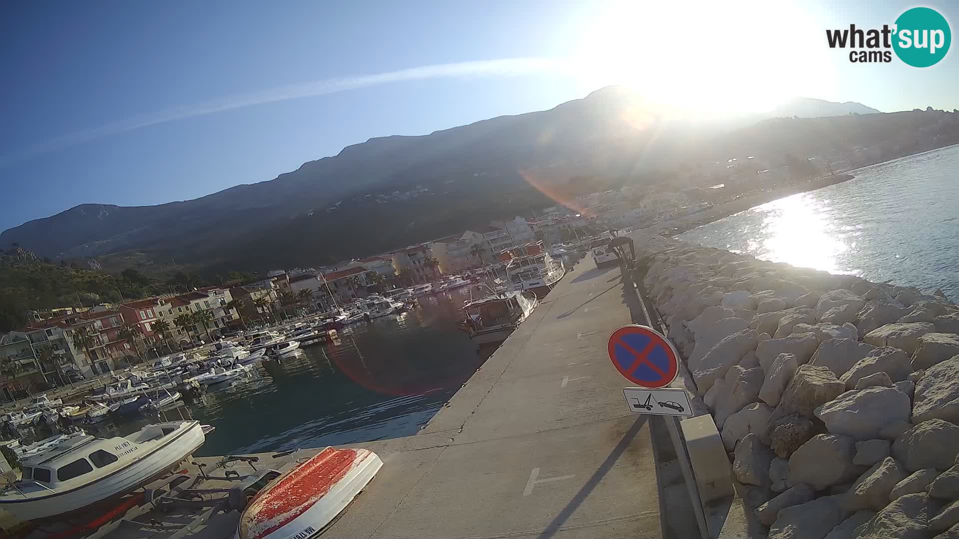 Webcam Marina di PODGORA – l’incredibile Dalmazia