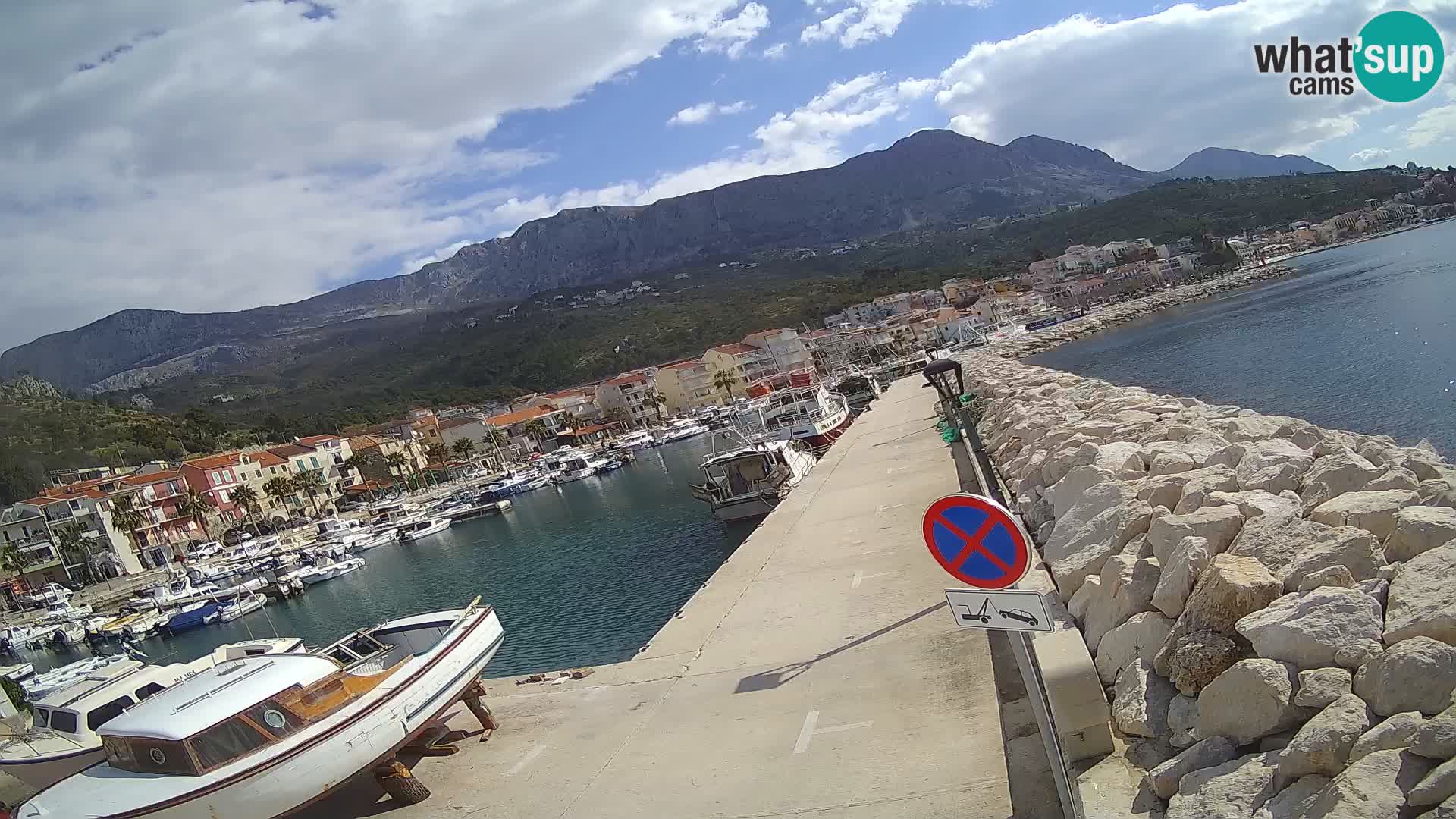 PODGORA Live Webcam Marina – Incroyable Dalmatie