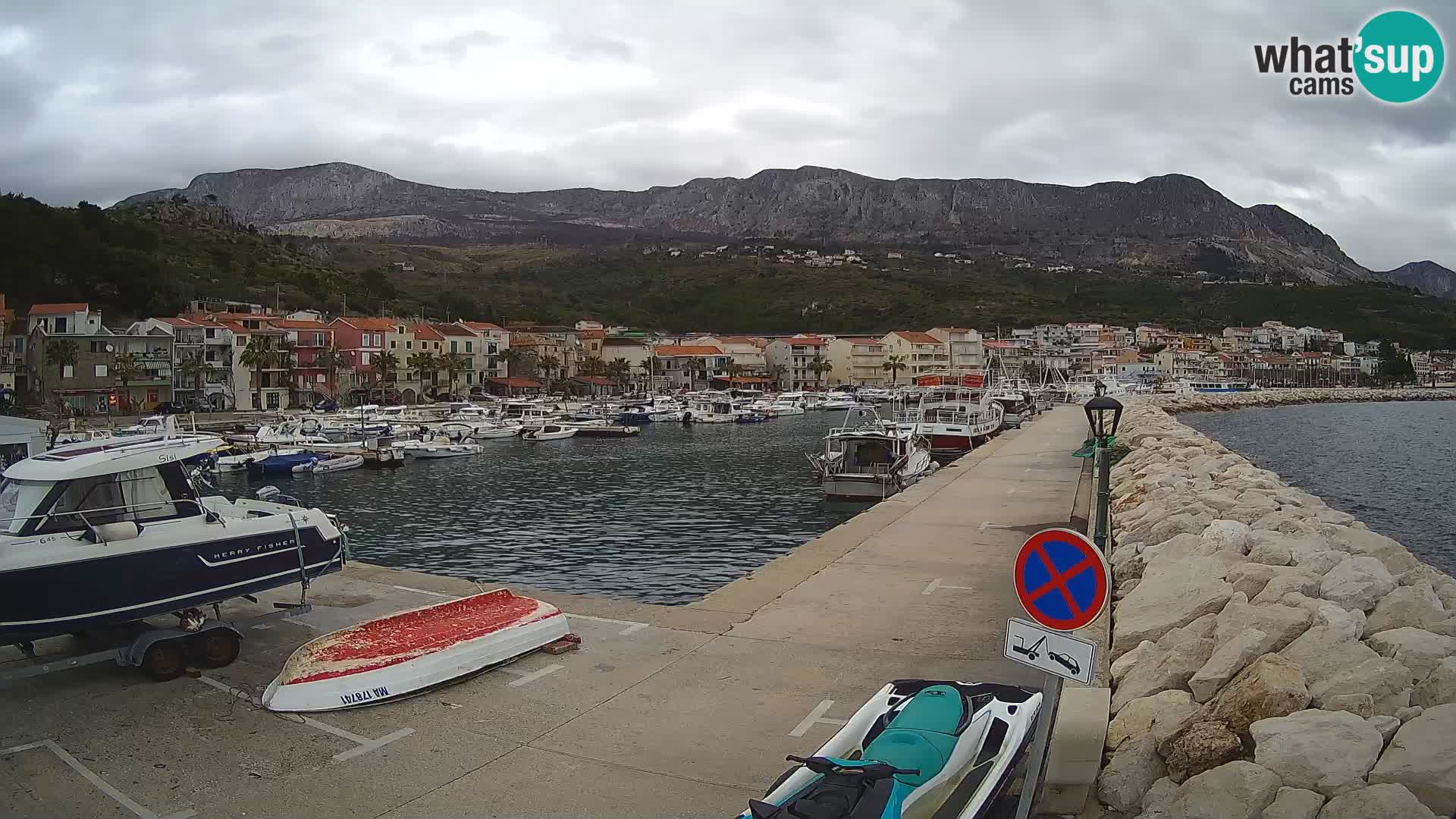 PODGORA Live Webcam Marina – Incroyable Dalmatie