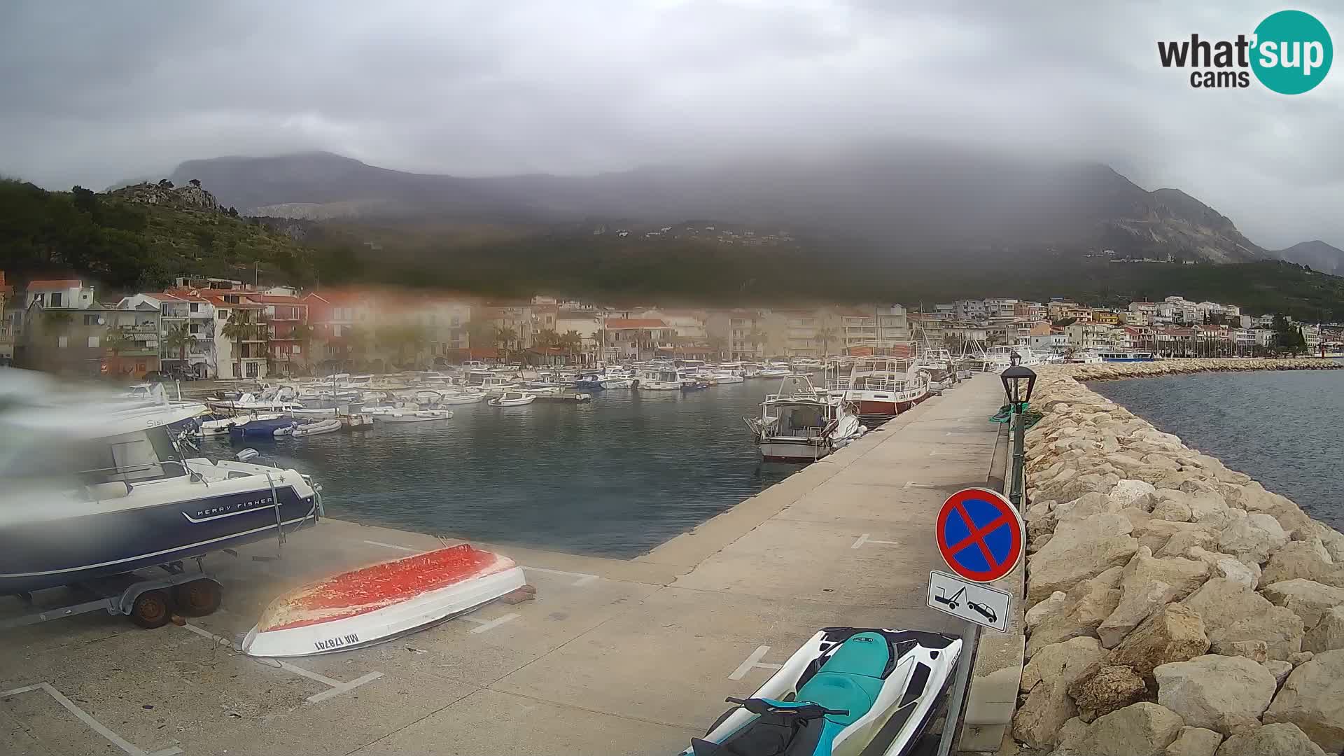 Cámara web de PODGORA Marina – Asombroso Dalmacia