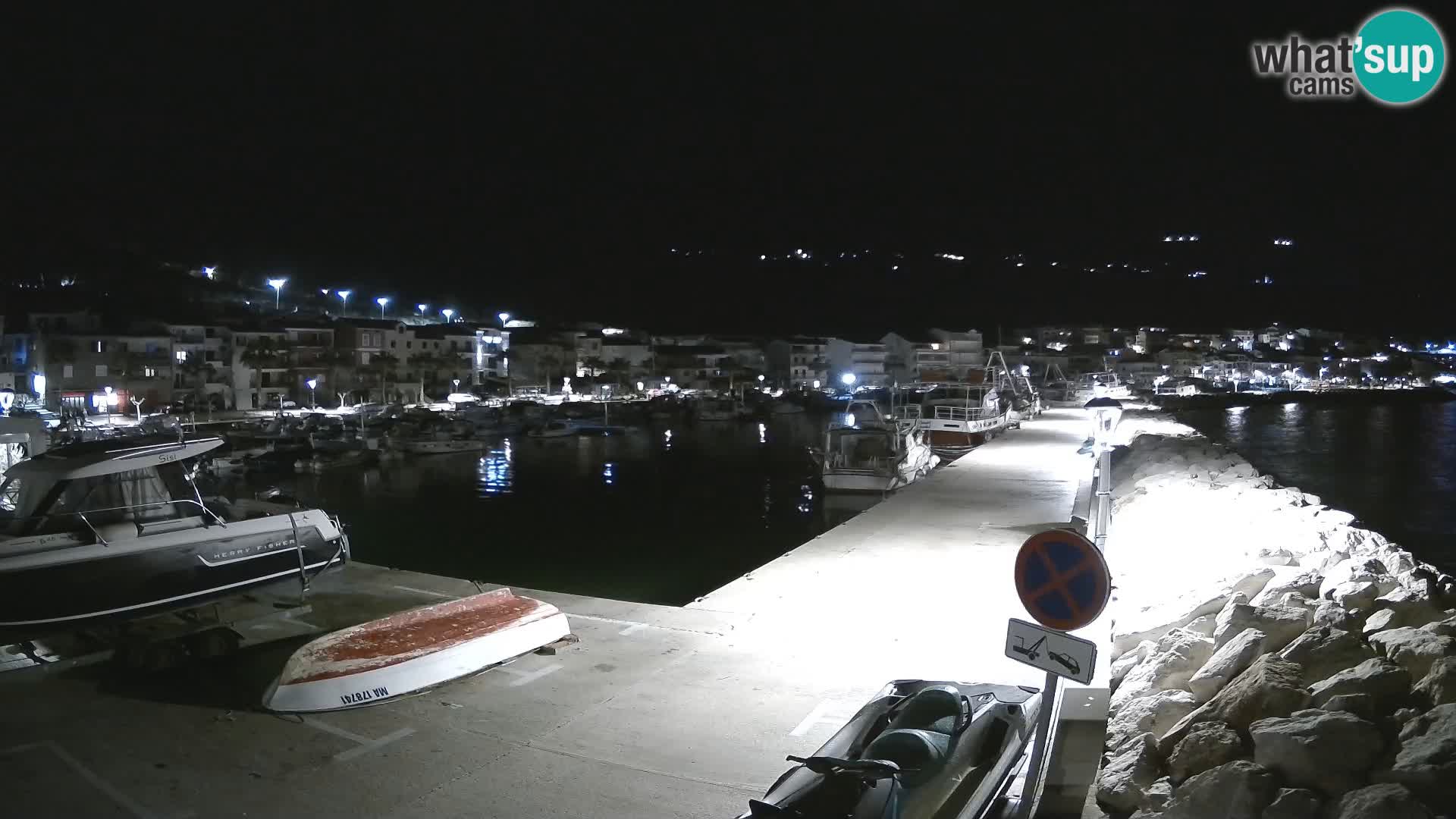 PODGORA Live Webcam Marina – Incroyable Dalmatie