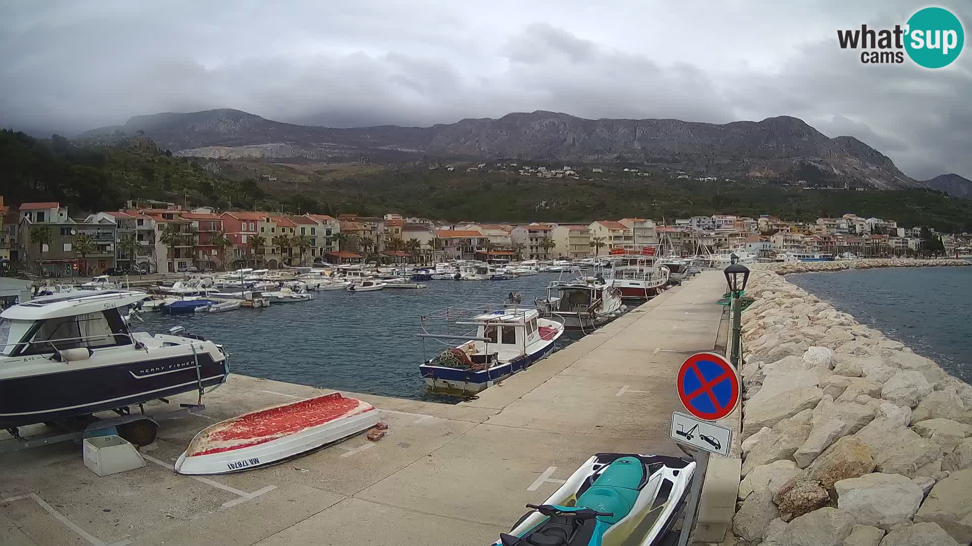 PODGORA Live Webcam Marina – Incroyable Dalmatie