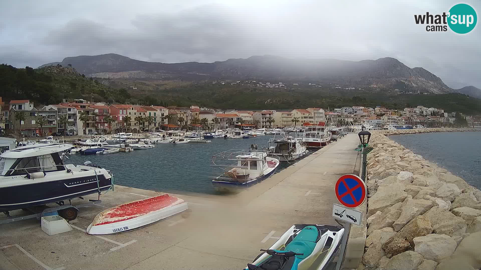 PODGORA Live Webcam Marina – Incroyable Dalmatie