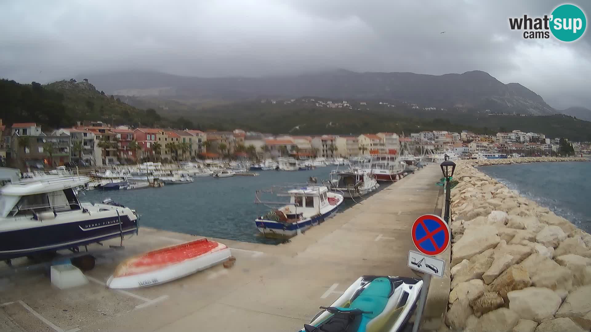 PODGORA Live Webcam Marina – Incroyable Dalmatie