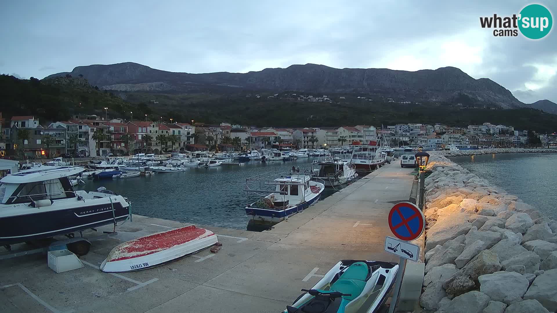 PODGORA Live Webcam Marina – Incroyable Dalmatie