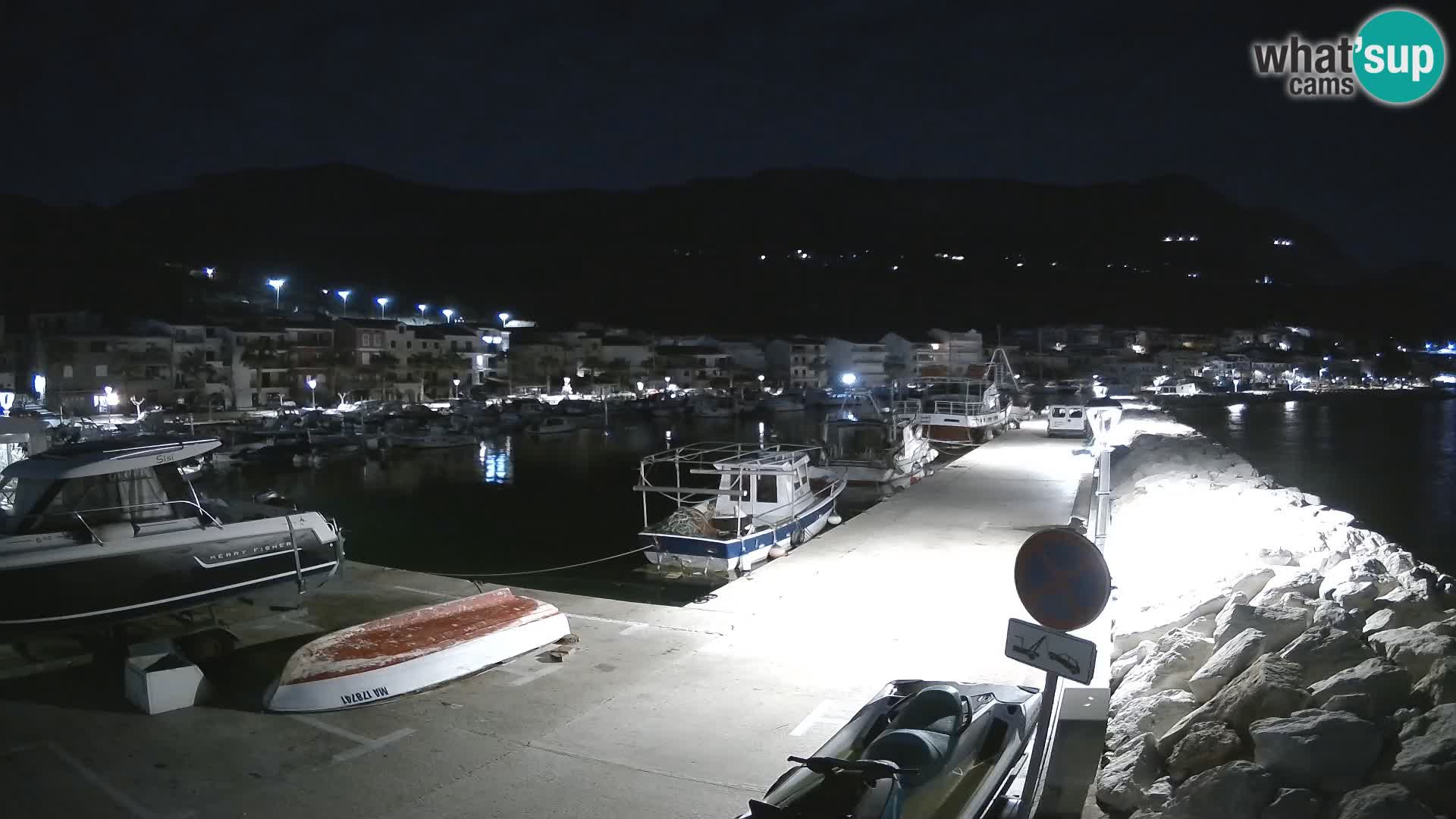 Cámara web de PODGORA Marina – Asombroso Dalmacia