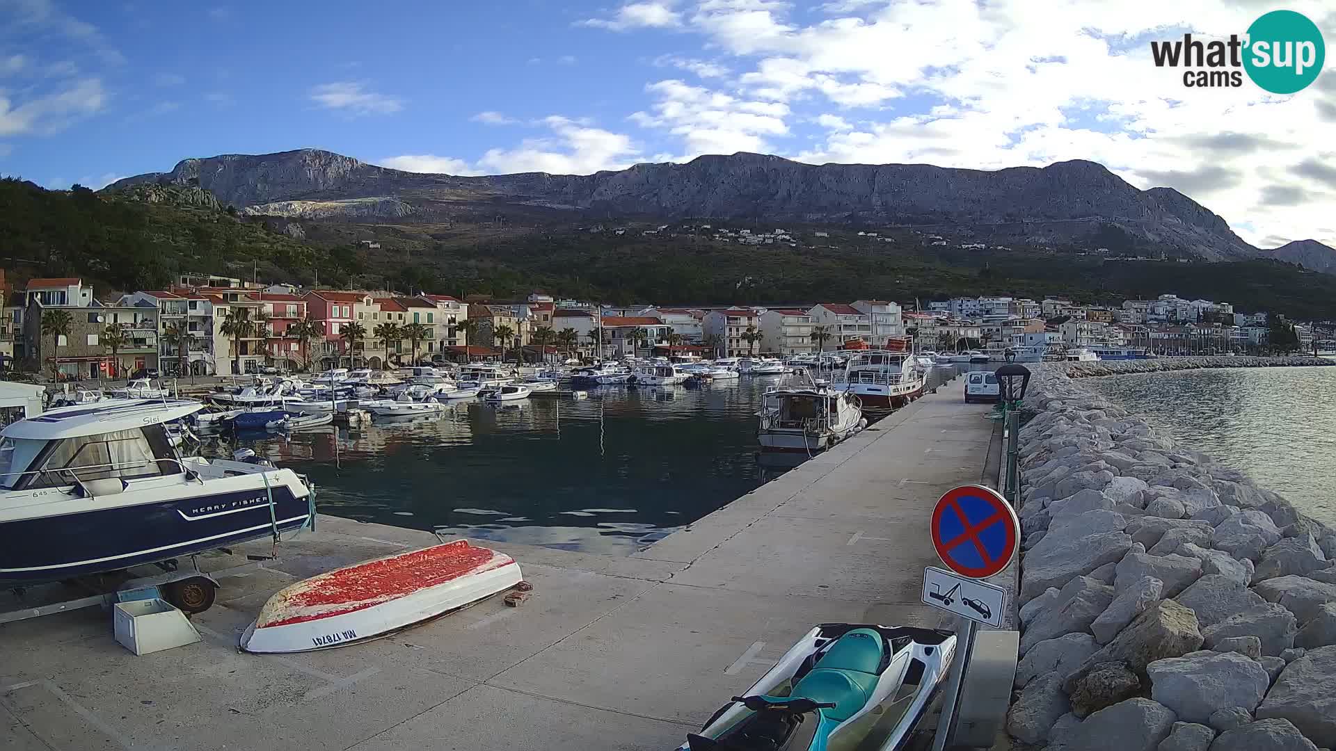 Webcam Marina di PODGORA – l’incredibile Dalmazia