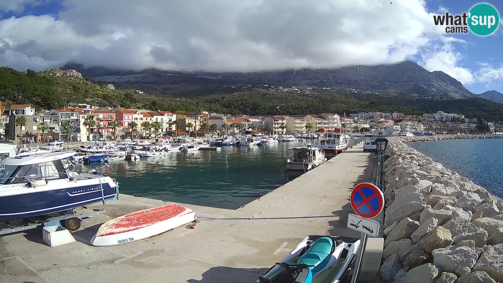 PODGORA Live Webcam Marina – Incroyable Dalmatie