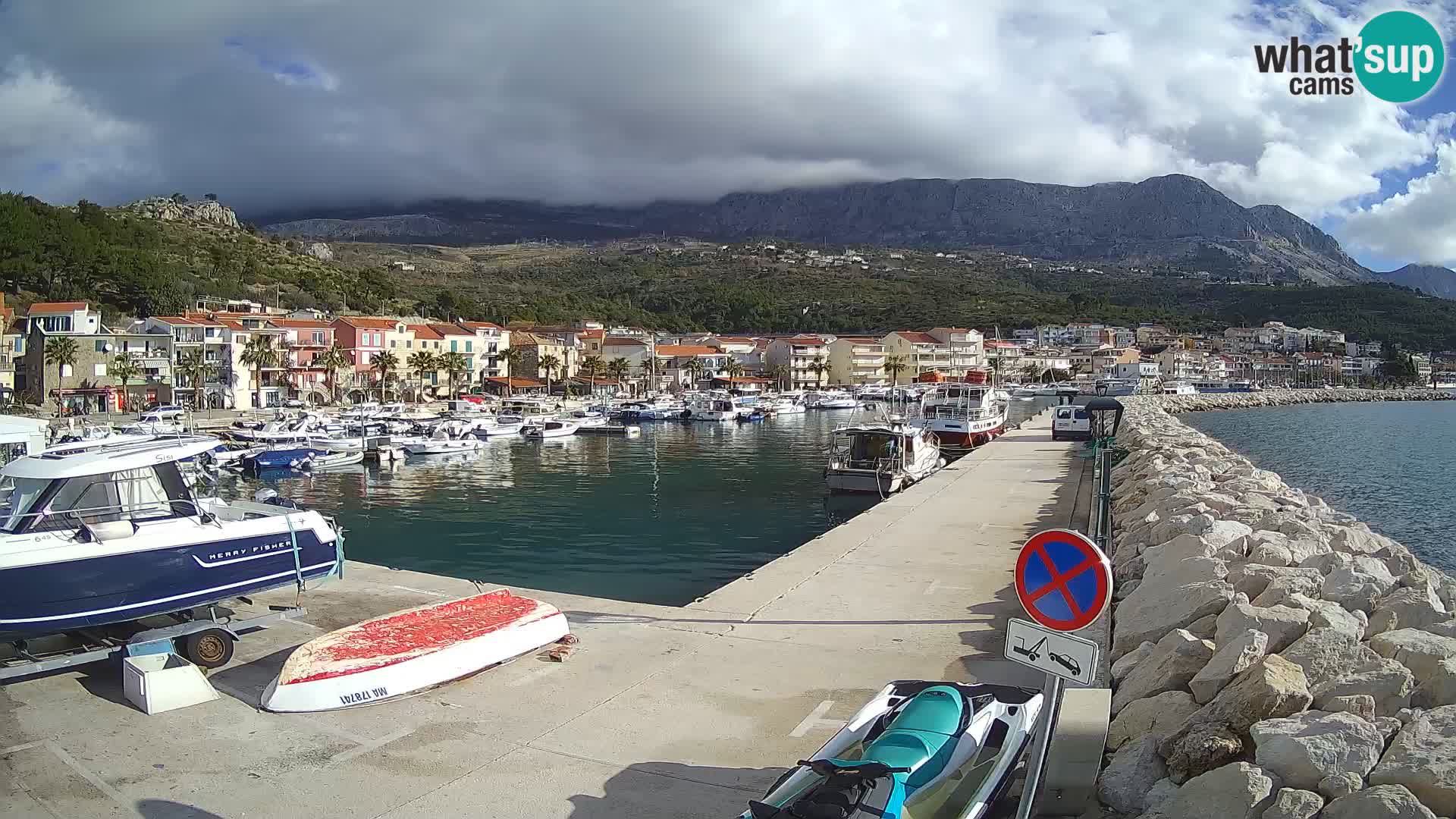 PODGORA Live Webcam Marina – Incroyable Dalmatie