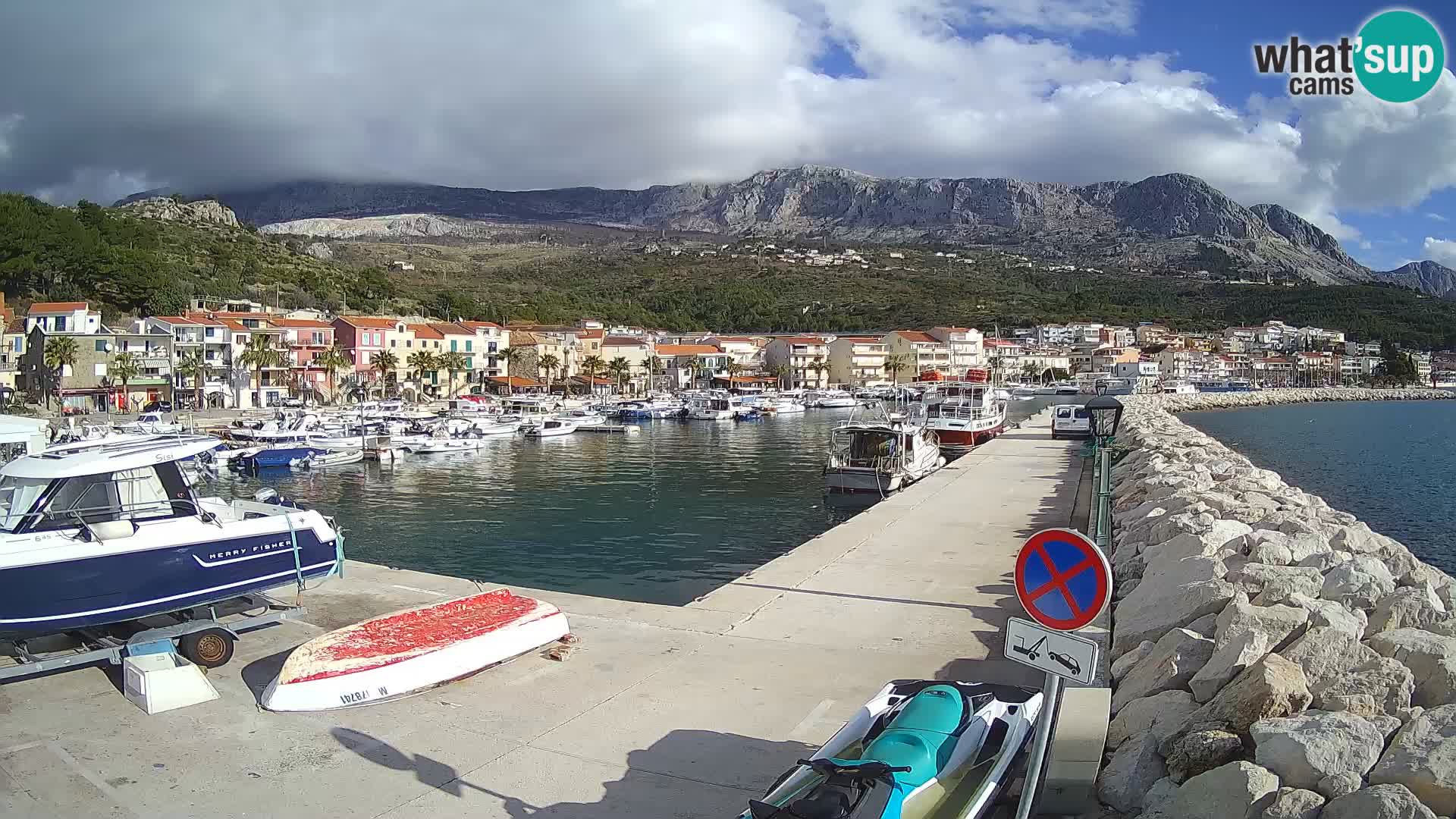 PODGORA Live Webcam Marina – Incroyable Dalmatie