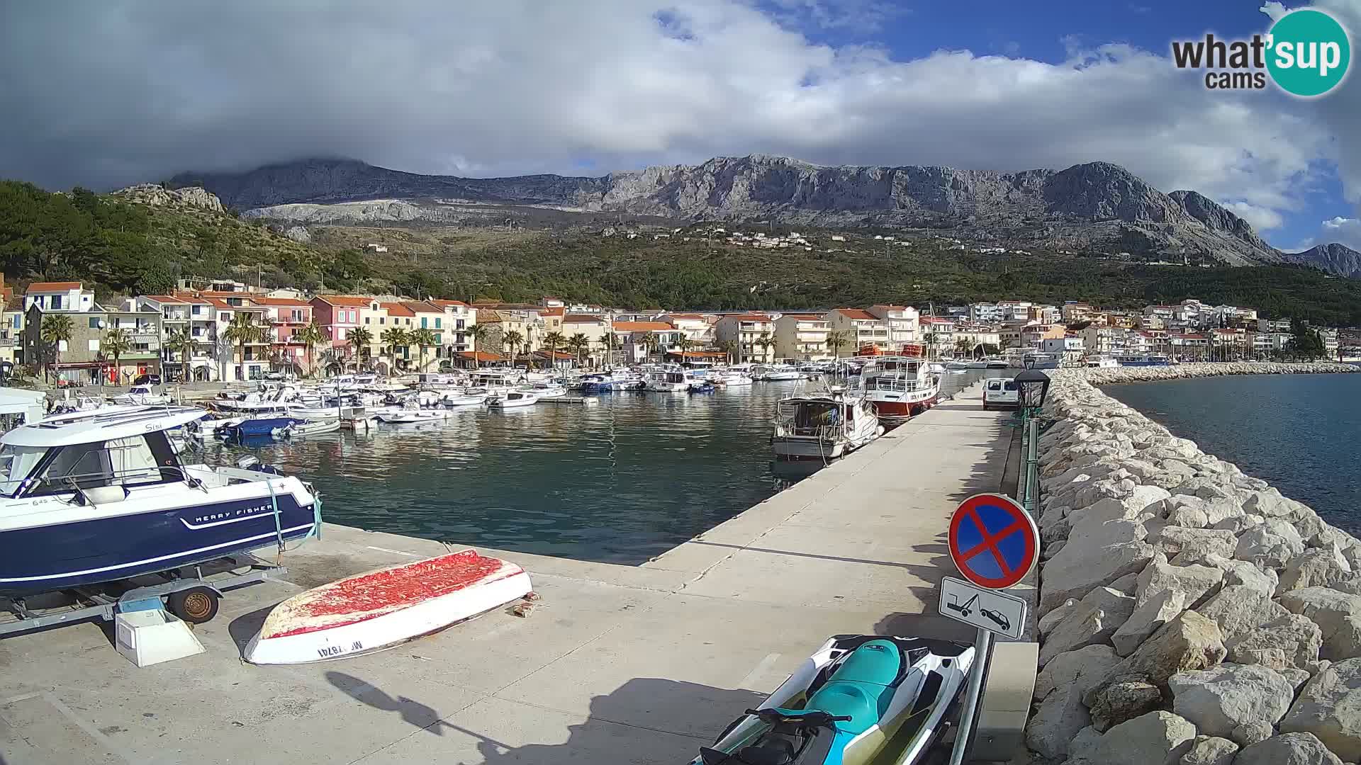 PODGORA Live Webcam Marina – Incroyable Dalmatie