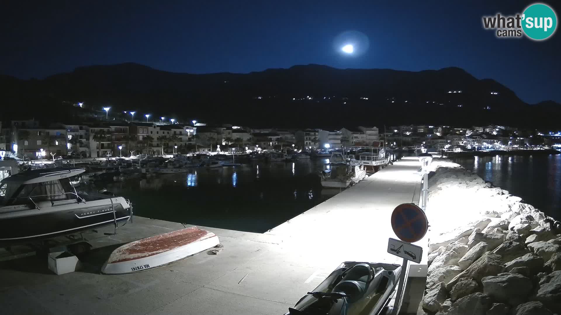 Cámara web de PODGORA Marina – Asombroso Dalmacia