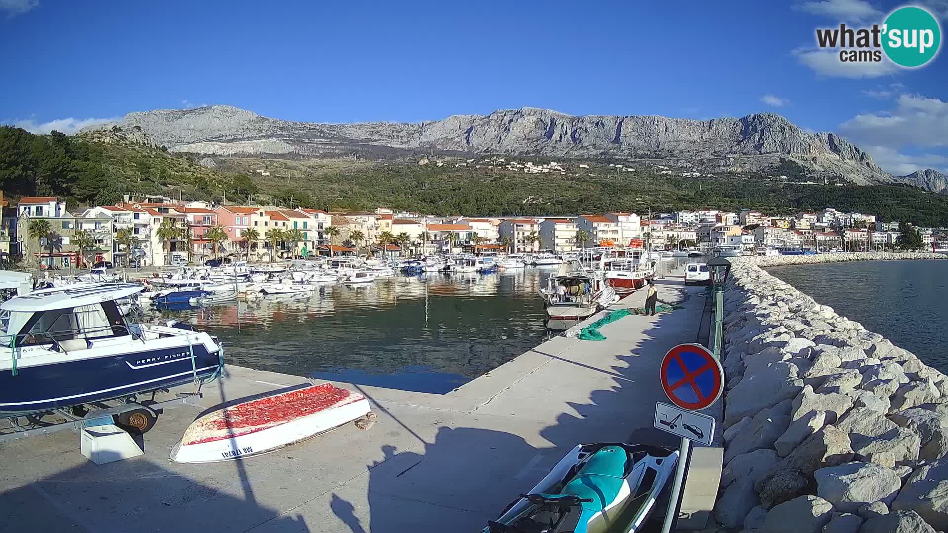 Spletna kamera Marina PODGORA – Očarljiva Dalmacija