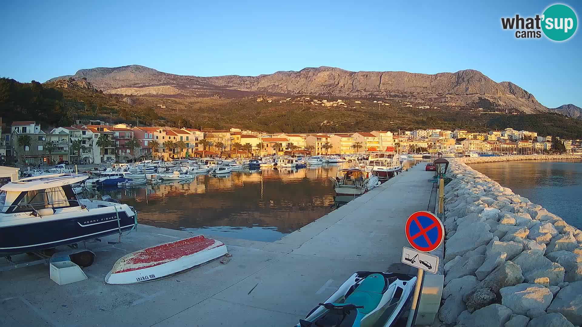 Spletna kamera Marina PODGORA – Očarljiva Dalmacija
