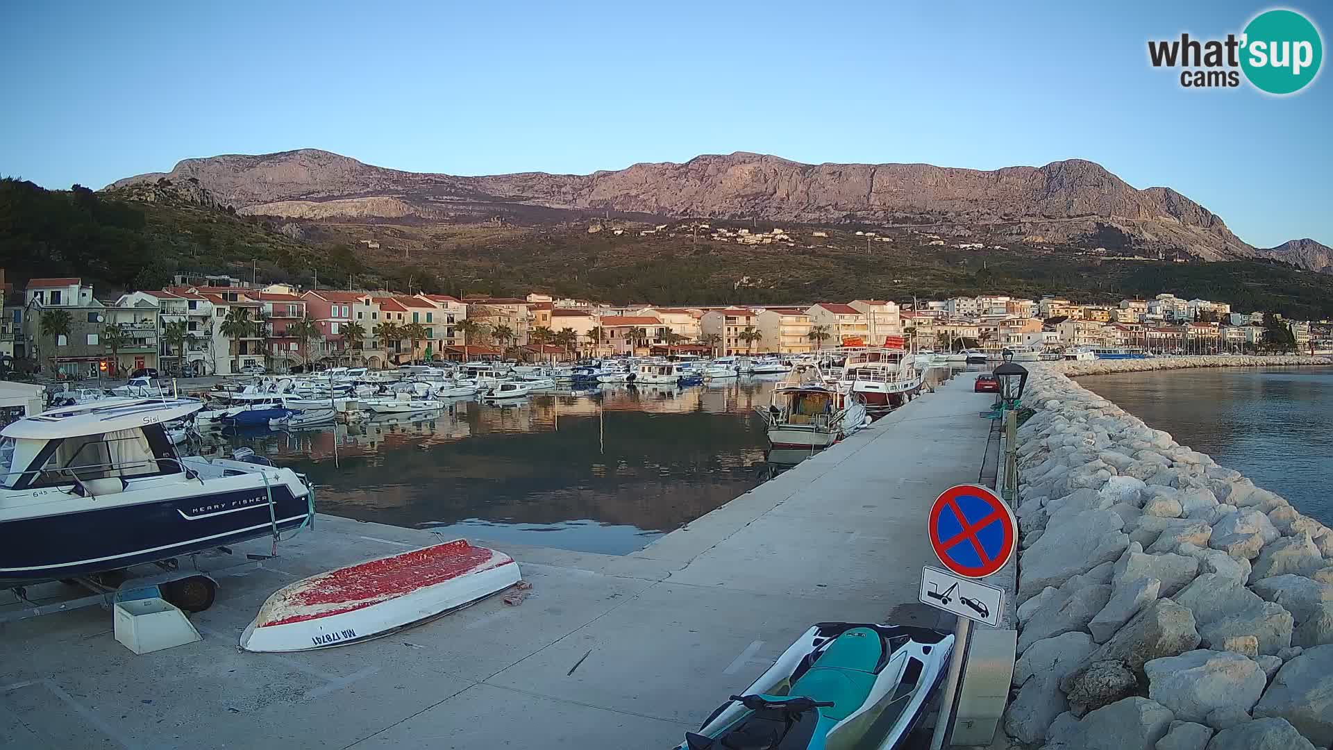 Spletna kamera Marina PODGORA – Očarljiva Dalmacija