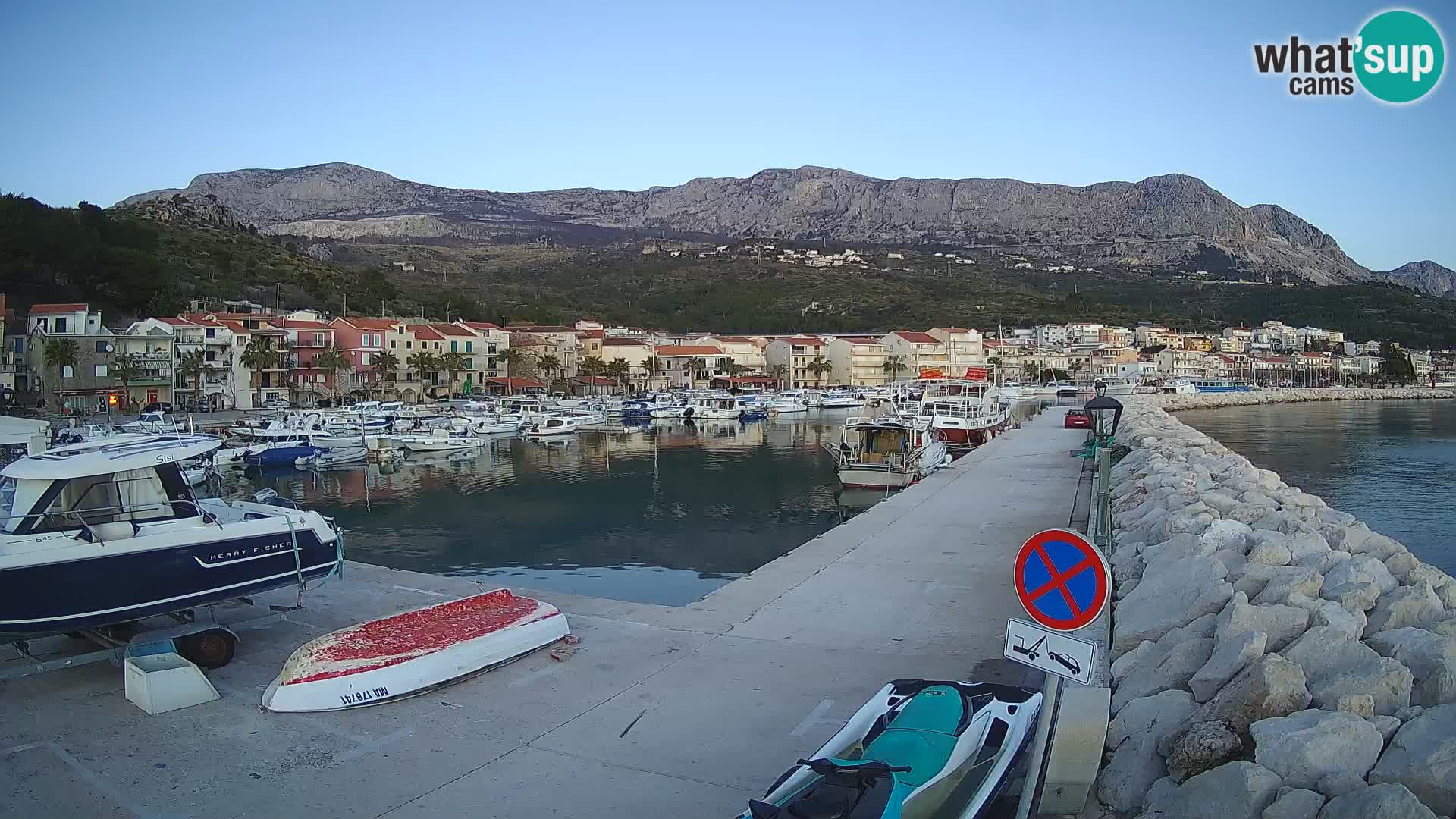 Spletna kamera Marina PODGORA – Očarljiva Dalmacija
