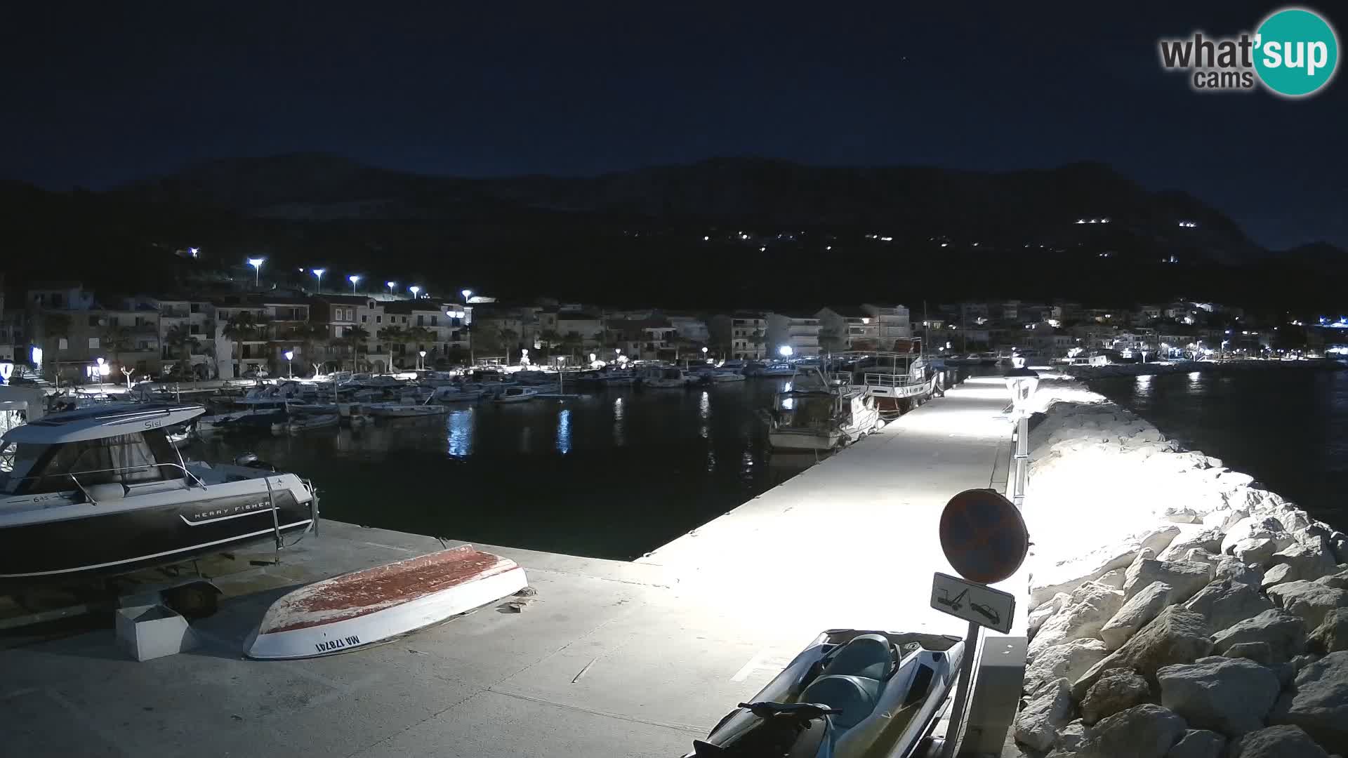 Cámara web de PODGORA Marina – Asombroso Dalmacia